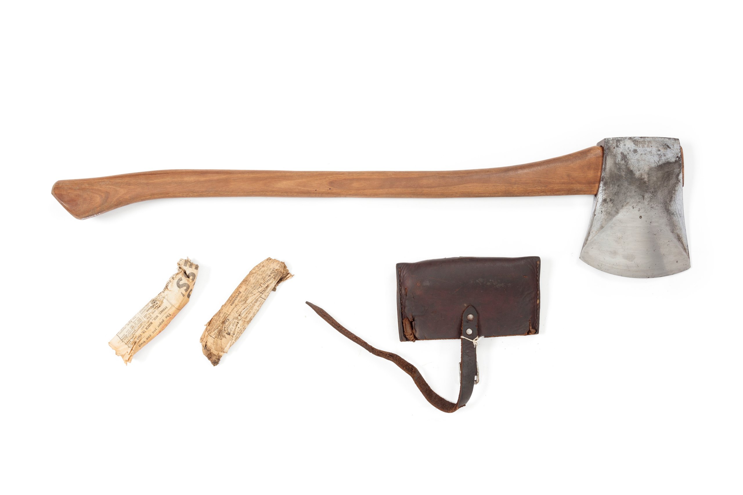 Axe won by Tom Kirk for woodchopping
