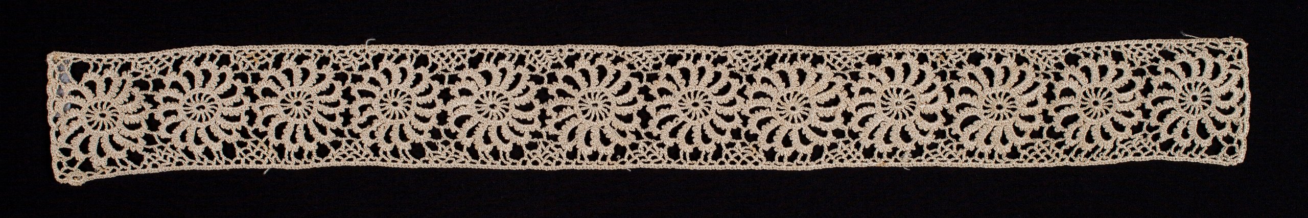 Lace insert made by Margaret Ann Field