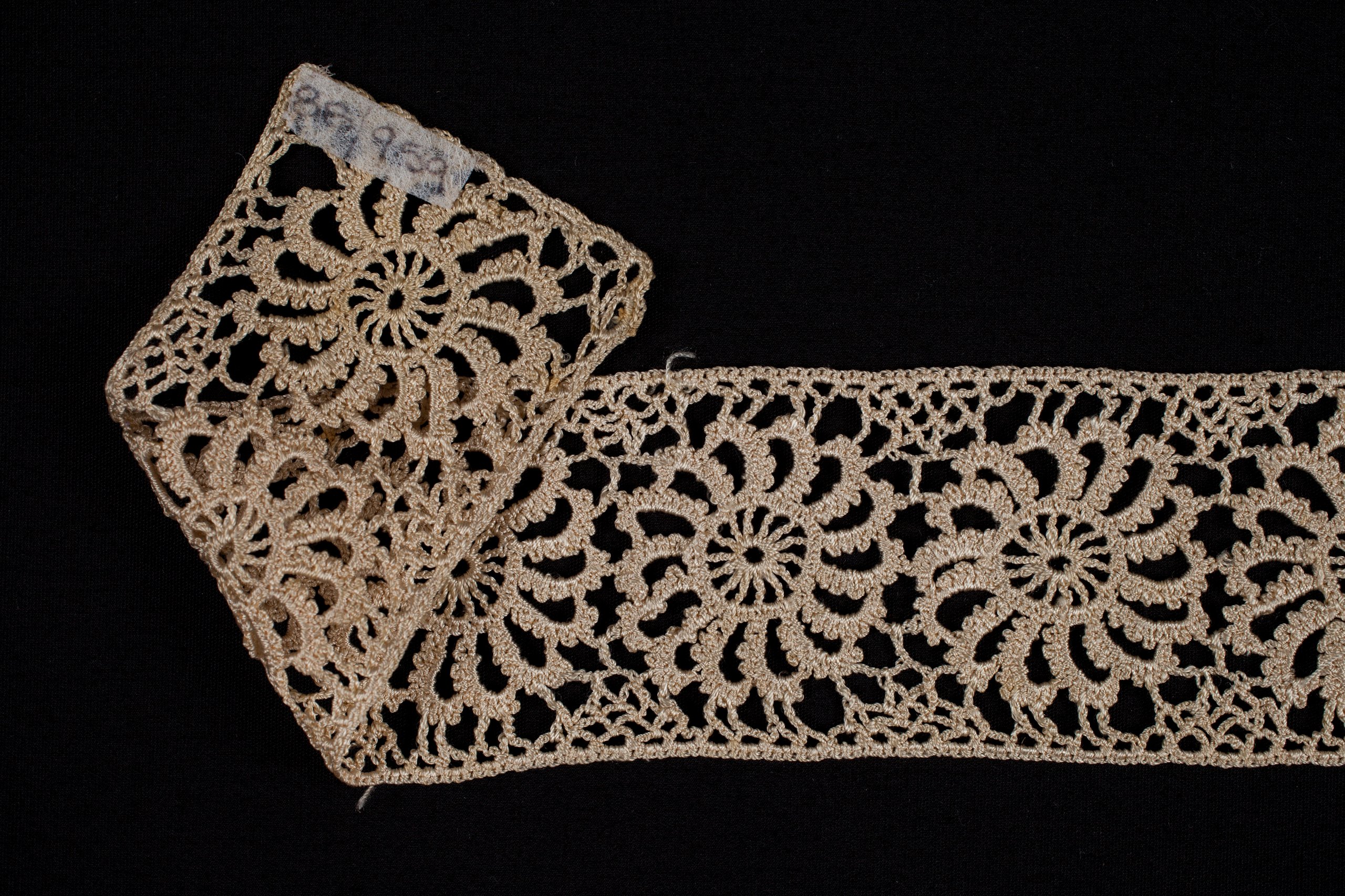 Lace insert made by Margaret Ann Field