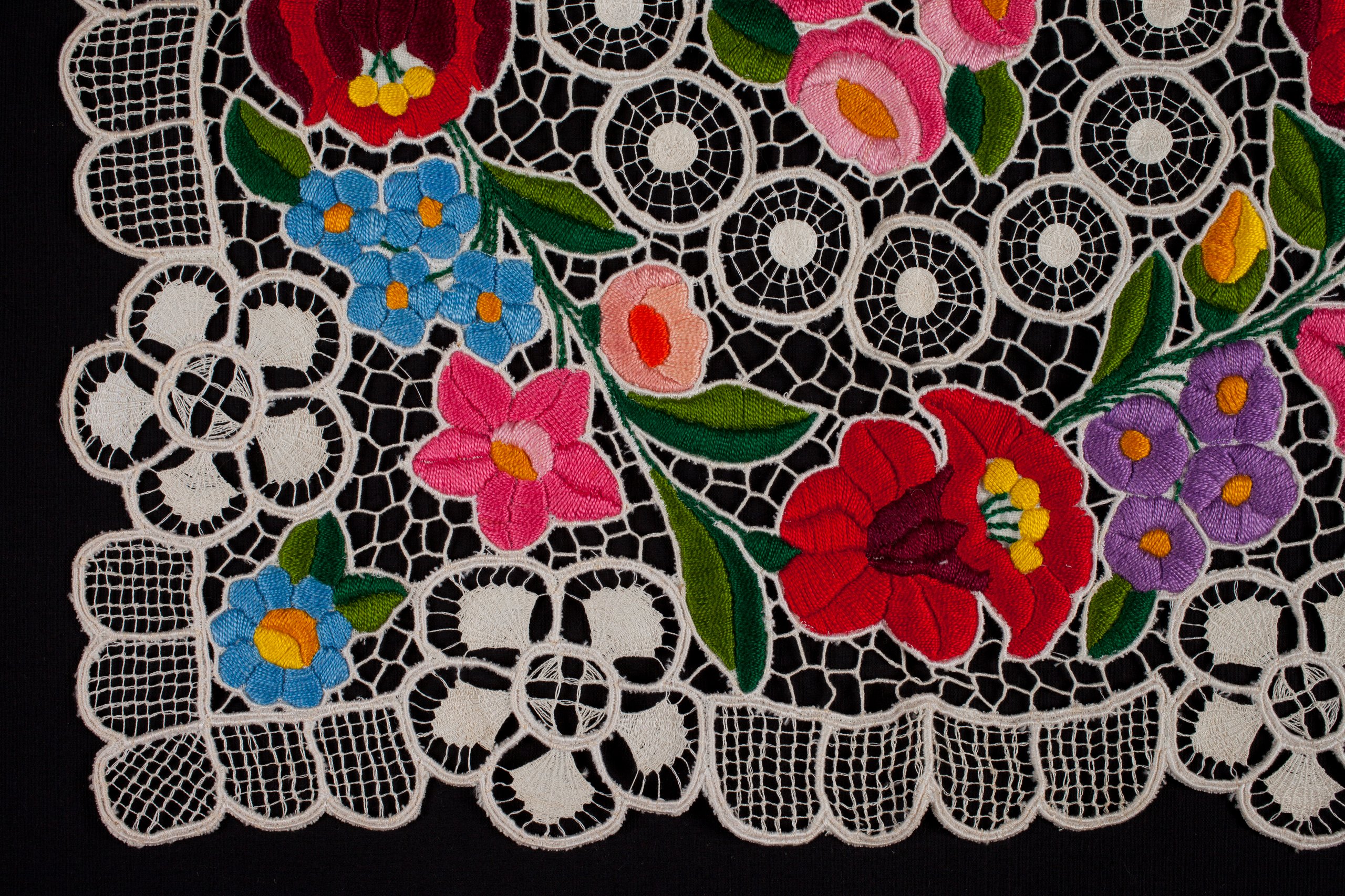 Powerhouse Collection - Kalocsa embroidered mat made in Hungary