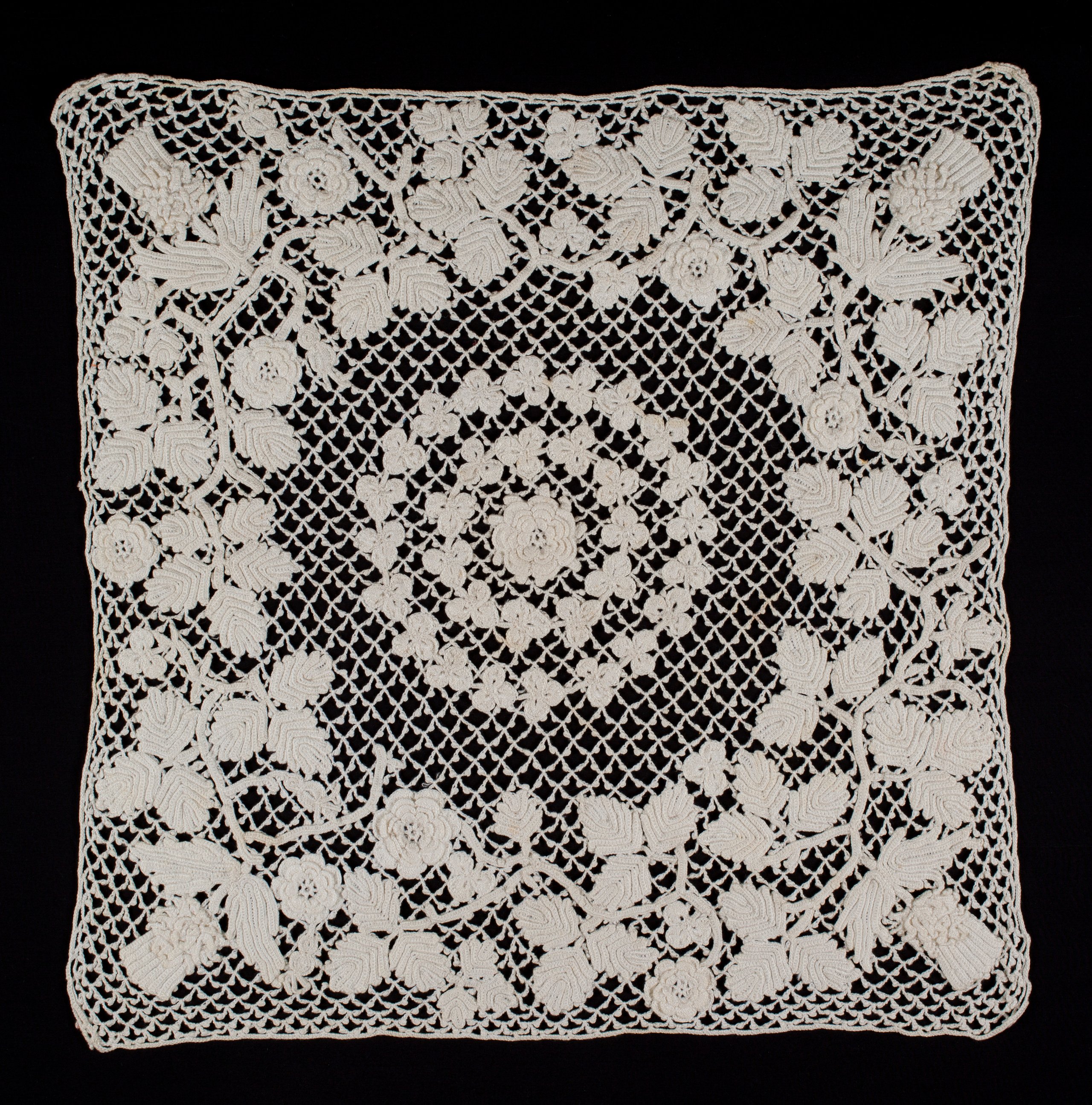 Lace piece made by Margaret Ann Field