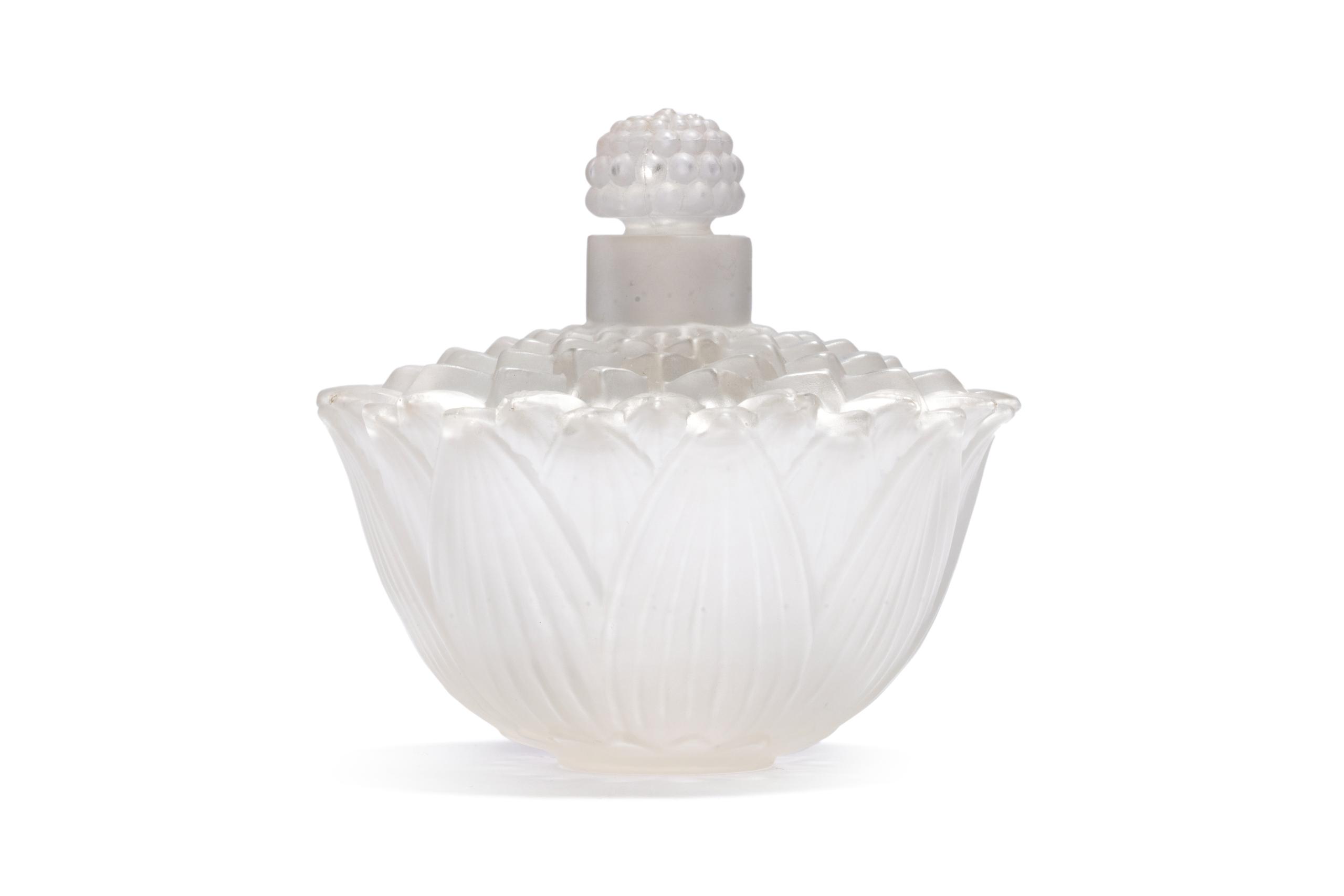 Lalique flower perfume discount bottle
