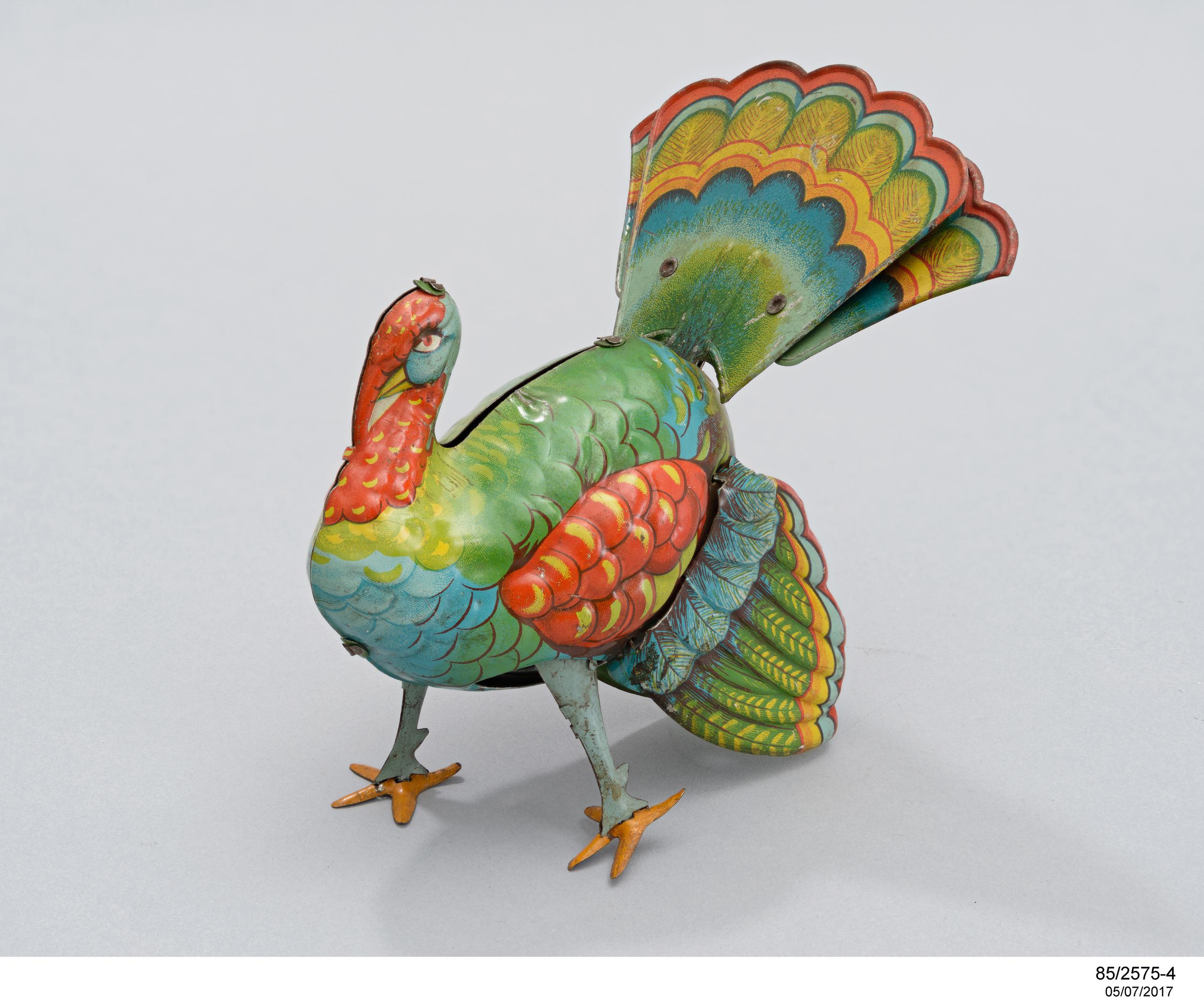 Powerhouse Collection - Toy clockwork turkey, 1948