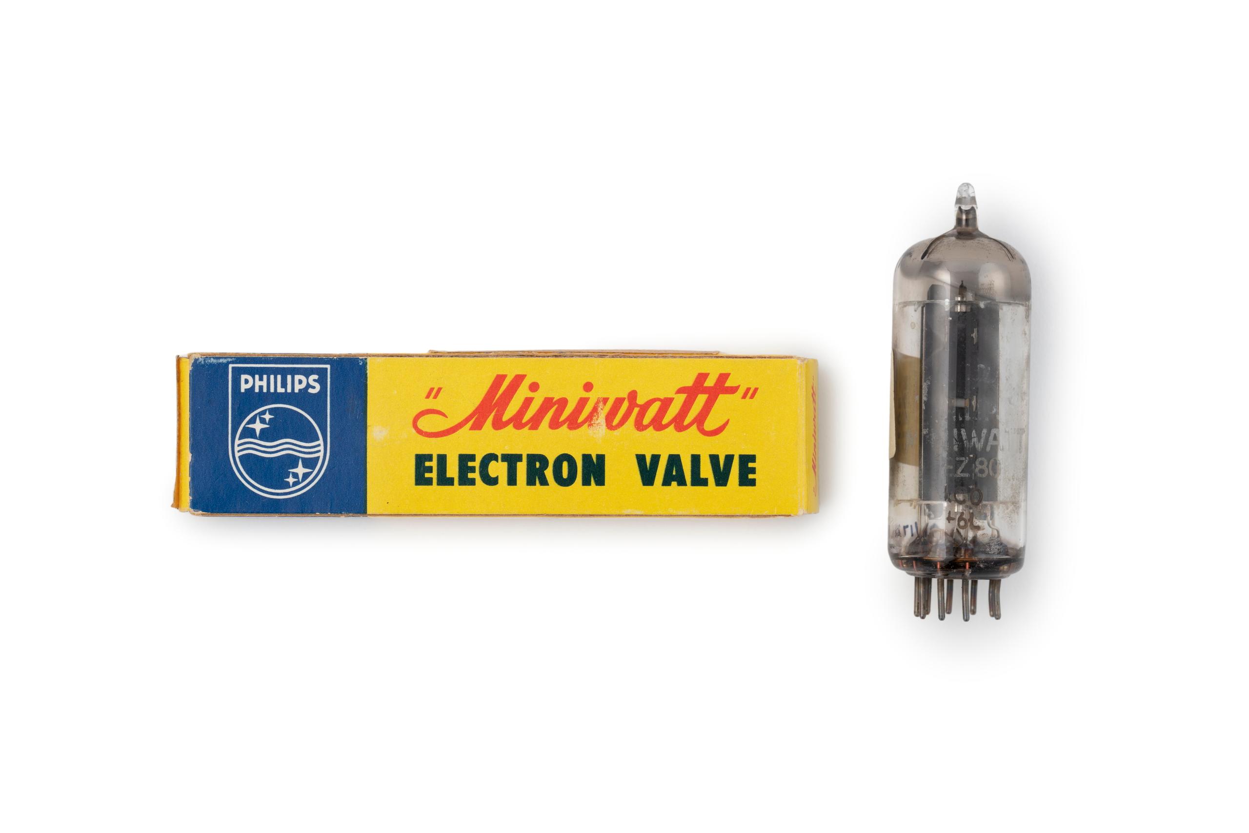 Tube électronique Philips EBF80 (EBF 80) - Pour TSF, Radio Vintage, Neuf Sous Blister