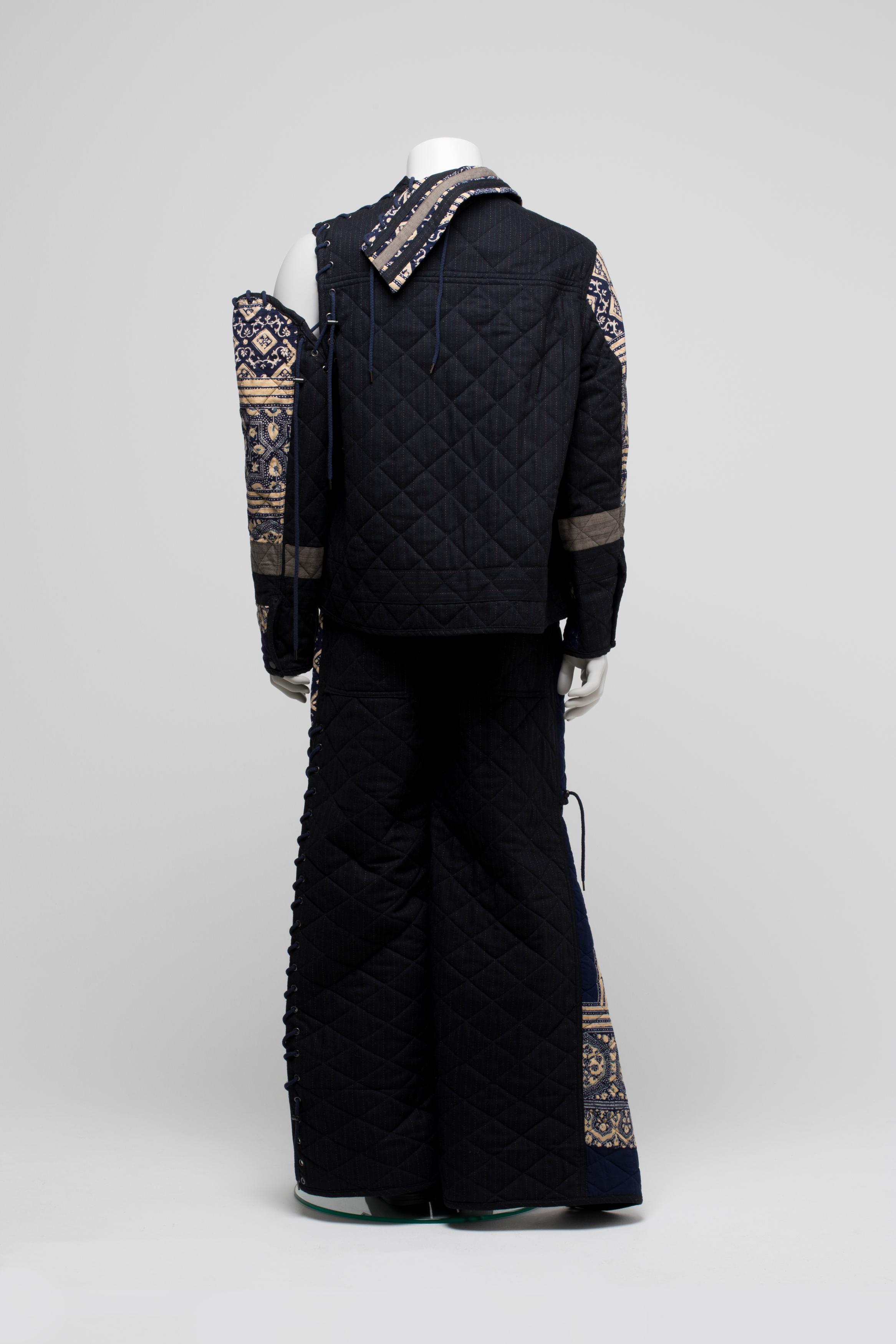 Craig Green SS17 Quilted Padded Wide-Leg Pants Q21