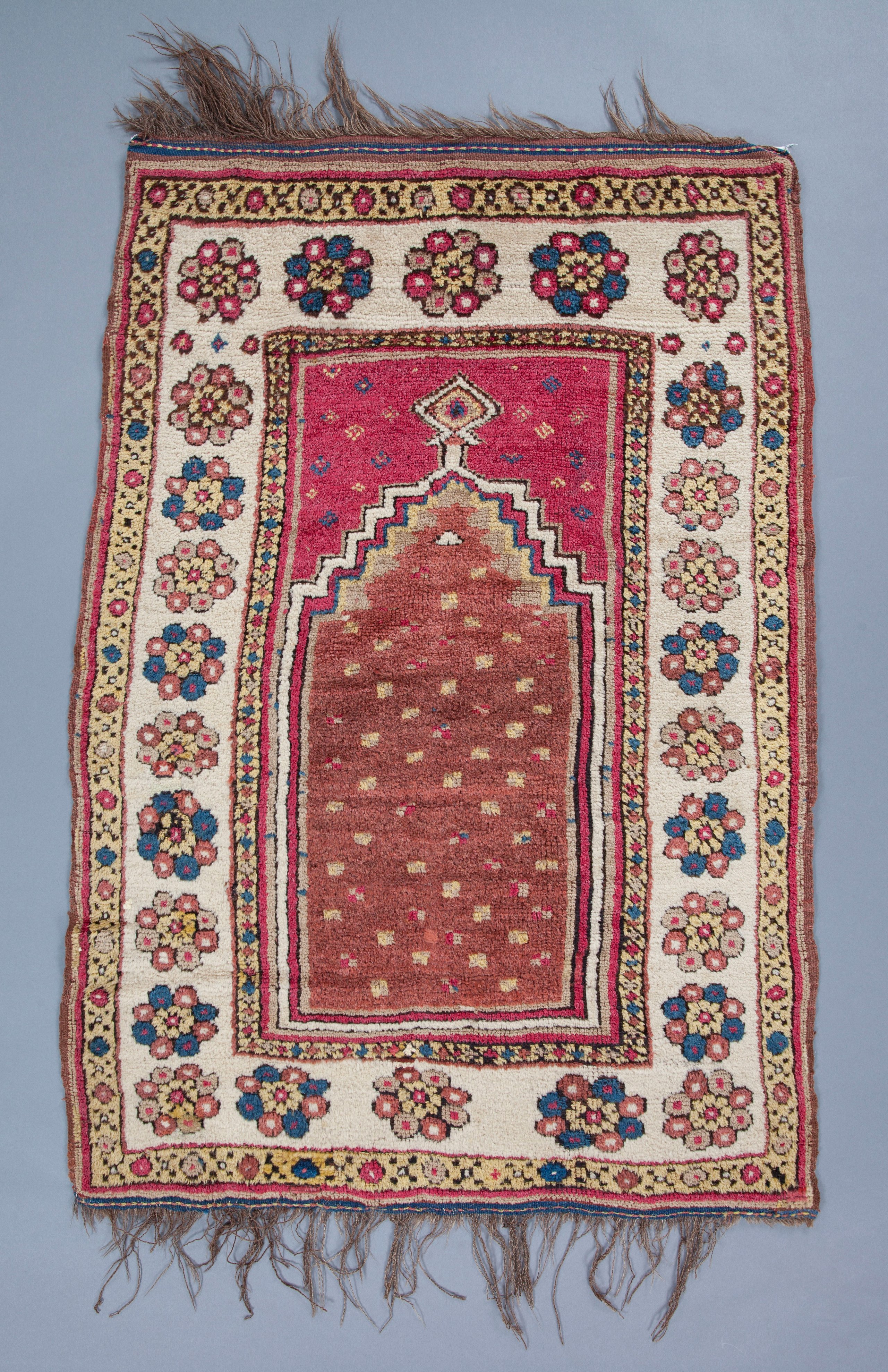 Manastir prayer rug from western Anatolia