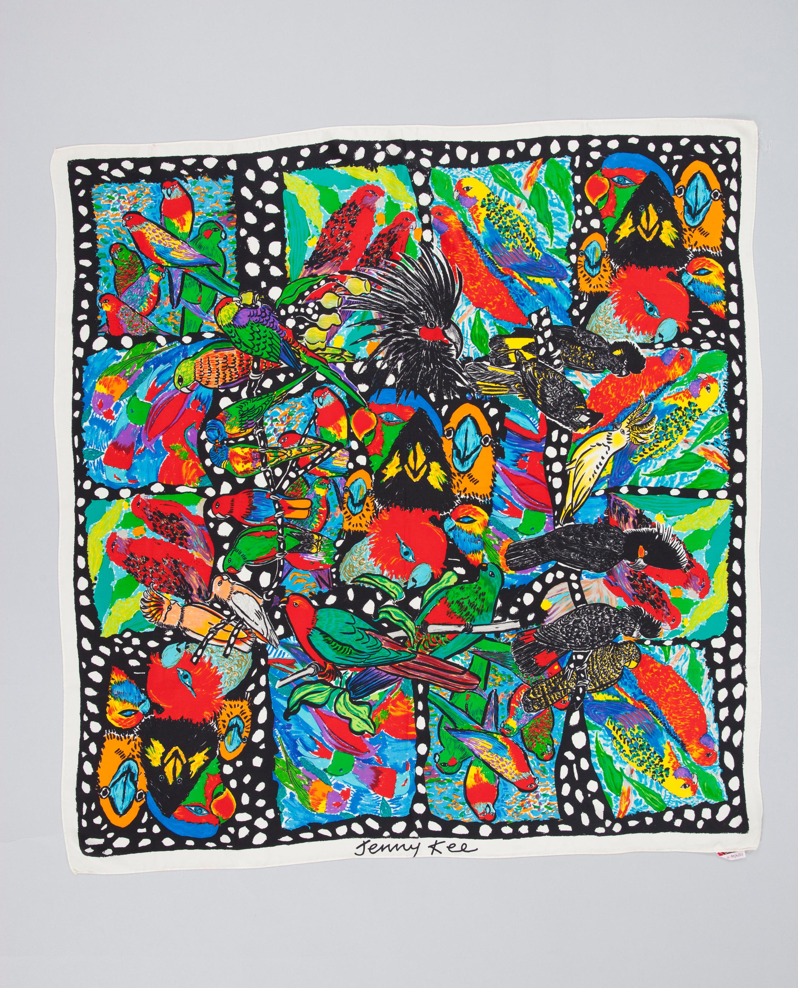 Rainbow Bridges - Square Silk Scarf