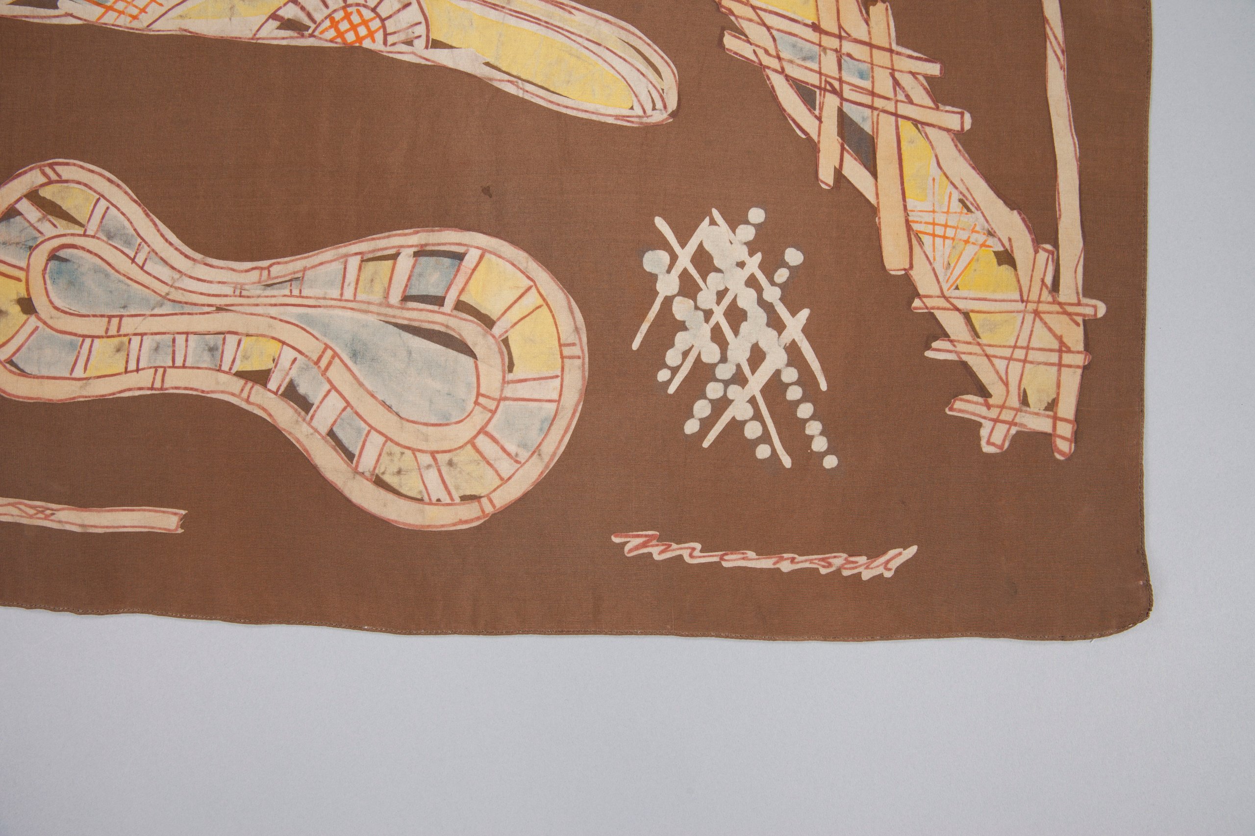 Scarf designed by Byram Mansell