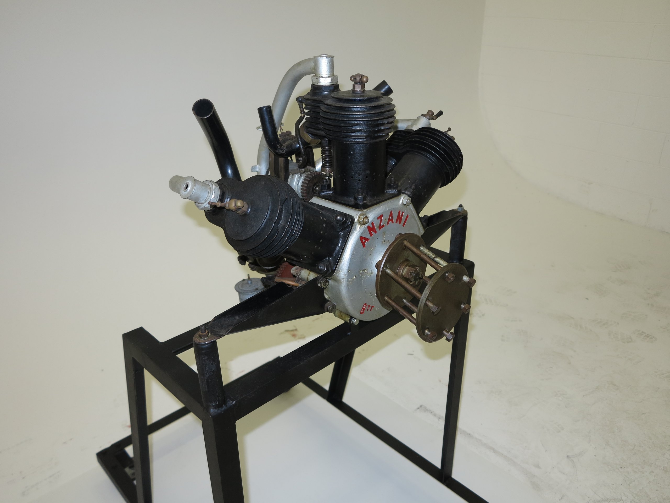 Aero engine made by Alessandro Anzani