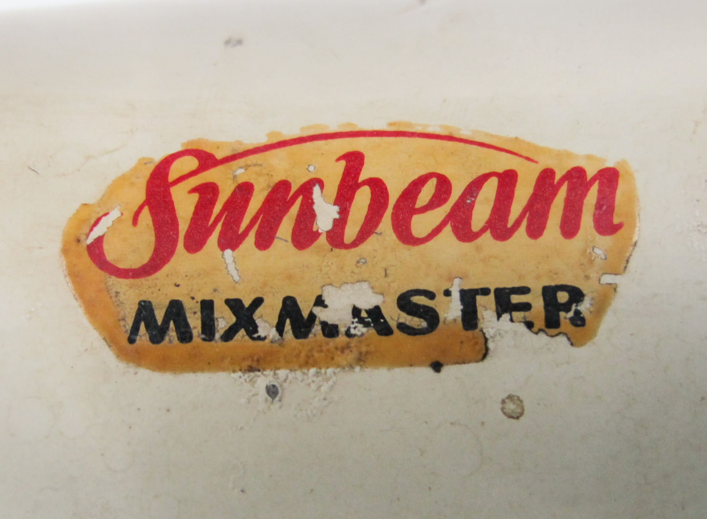 1950s Sunbeam Mixmaster Model 9B and attachments made by Cooper Engineering