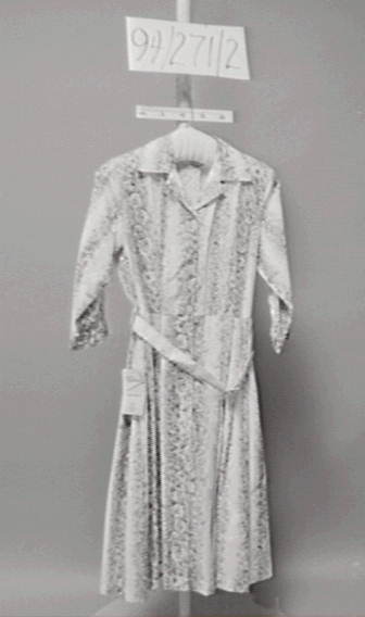 Dress with belt, made by Lady Elizabeth, Australia, 1956-1962