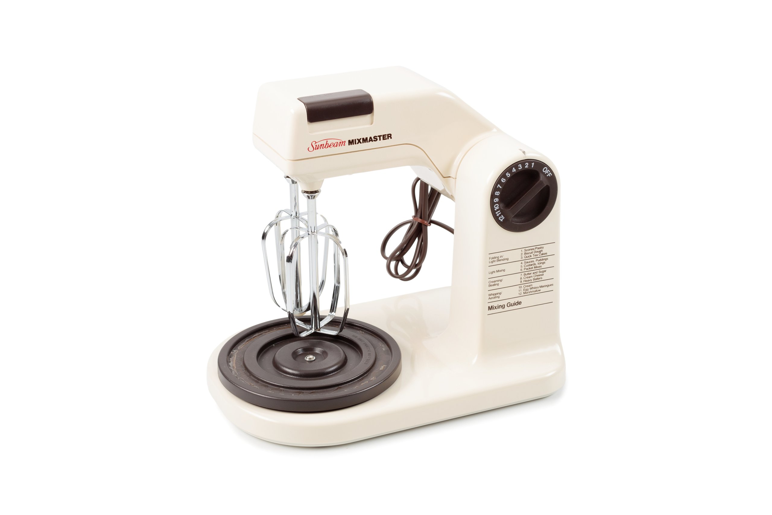 'Mixmaster' electric food mixer made by Sunbeam