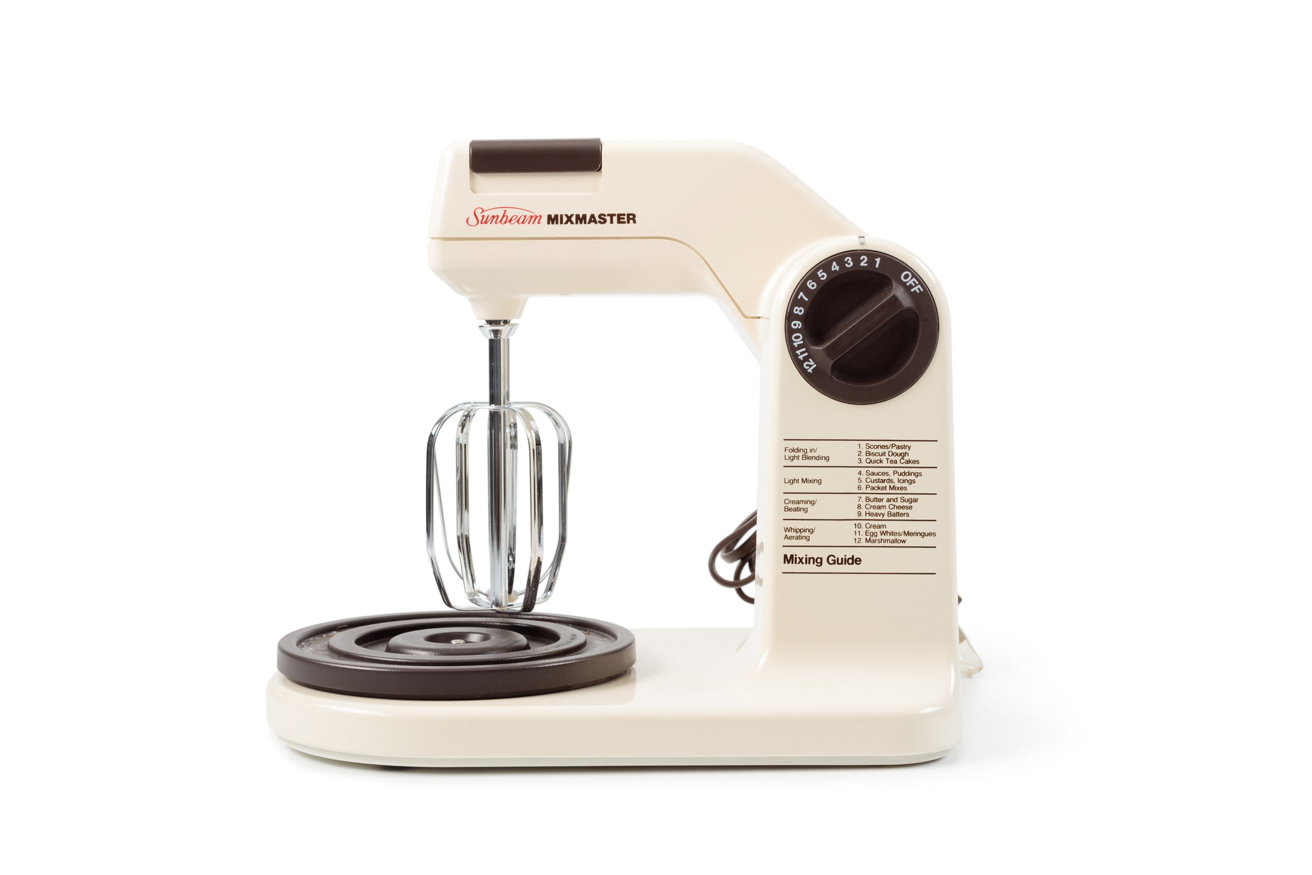 'Mixmaster' electric food mixer made by Sunbeam