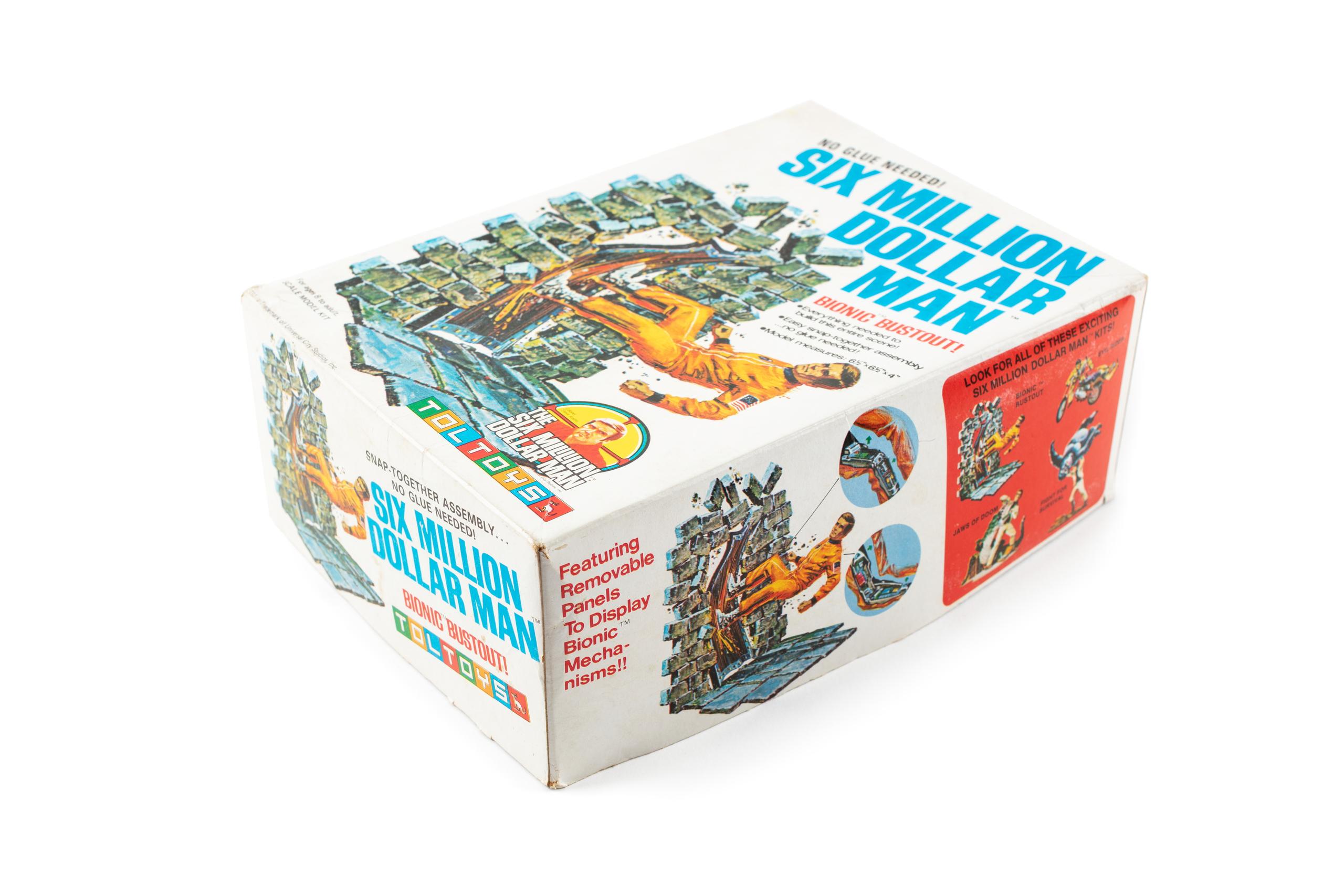 6 Million Dollar Man Bionic Bustout キット Powerhouse Collection - 'Six Million Dollar Man Bionic Bustout