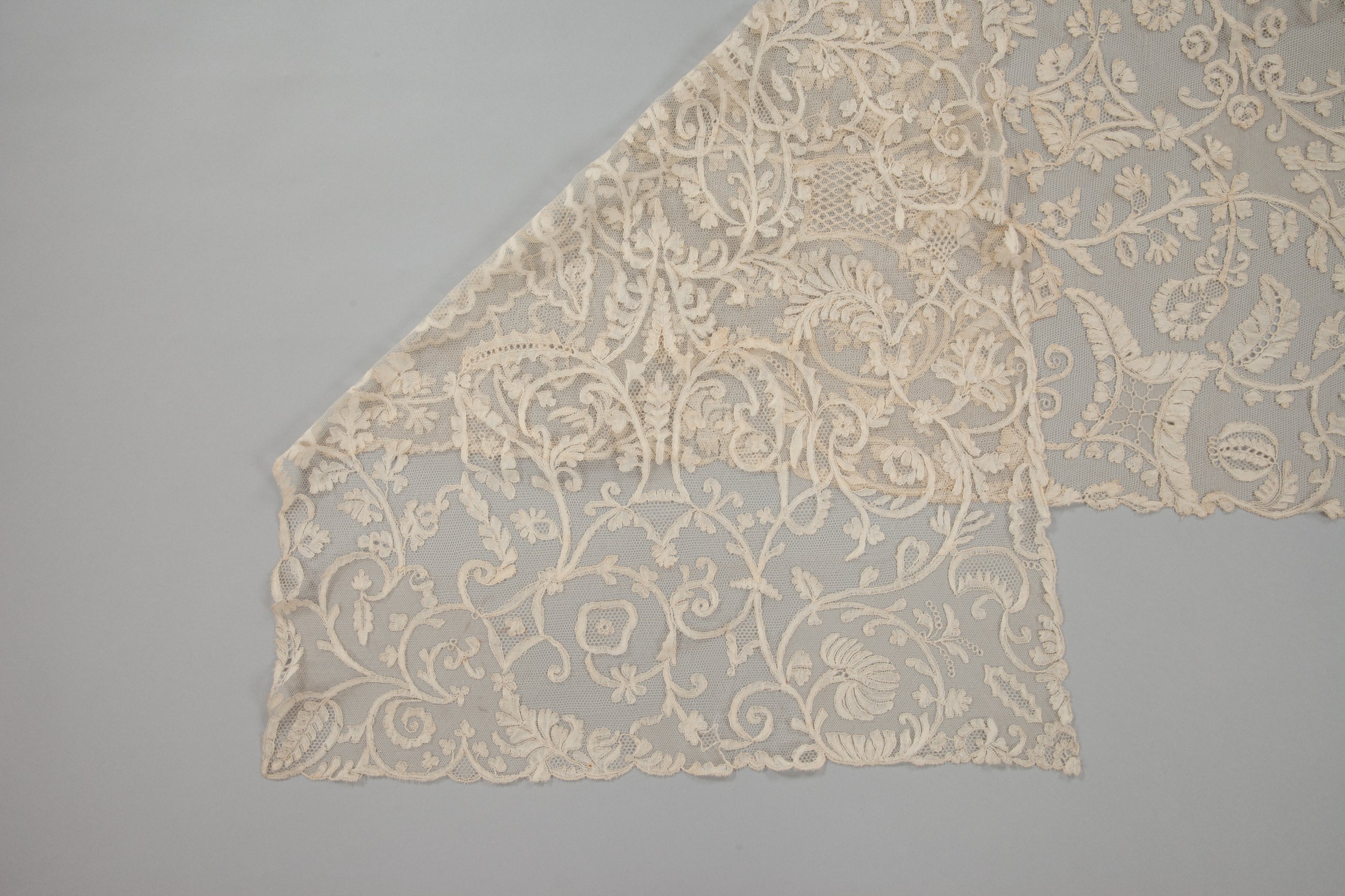 18th century shawl from England