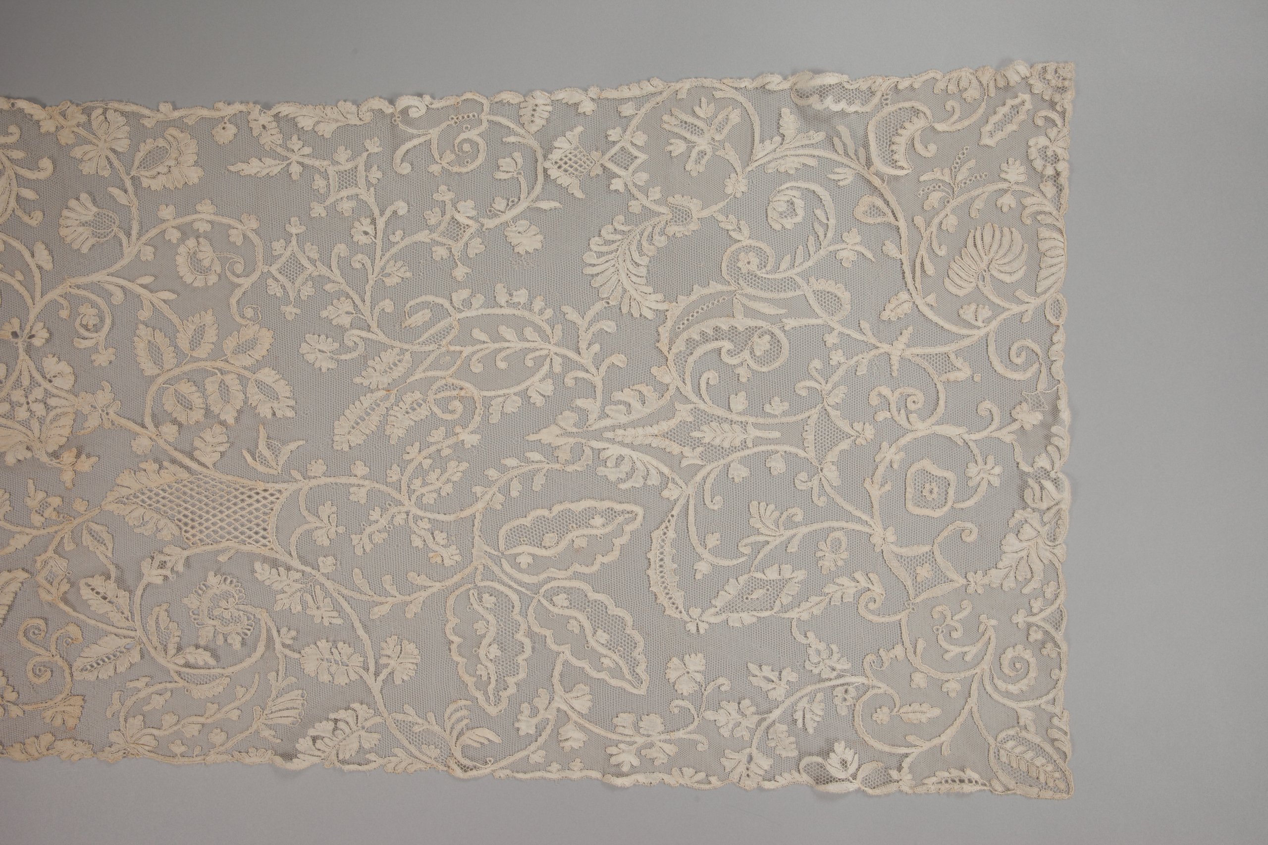18th century shawl from England