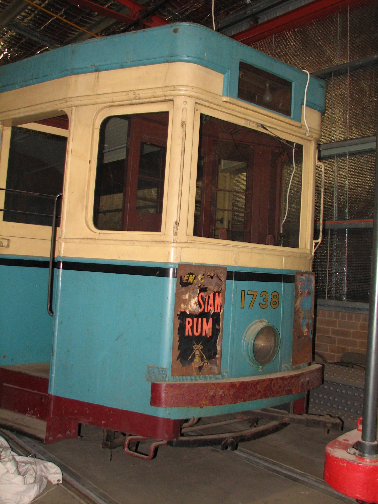 R type electric tram made by Clyde Engineering Company