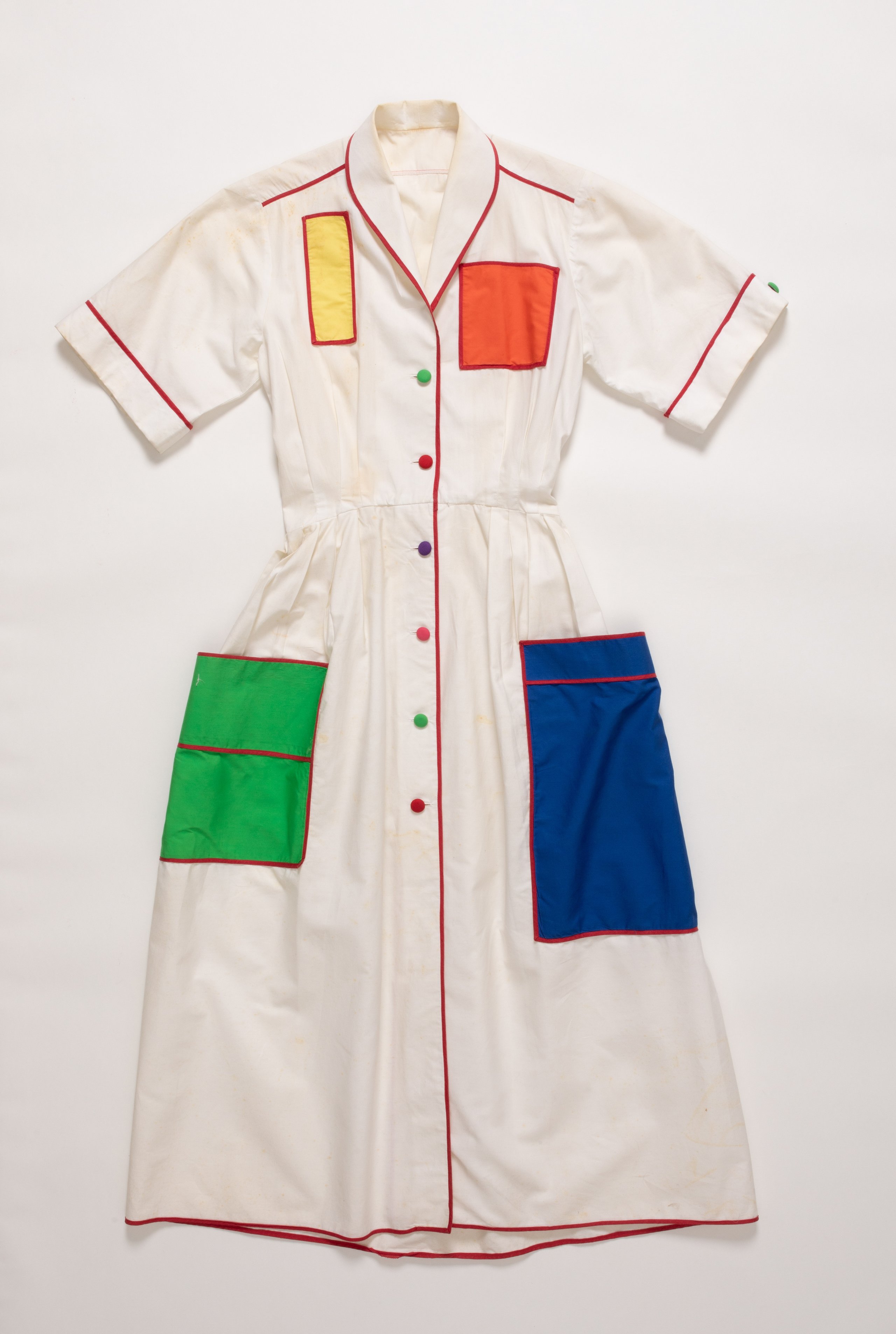 'Mondrian' outfit by Linda Jackson and Peter Tully