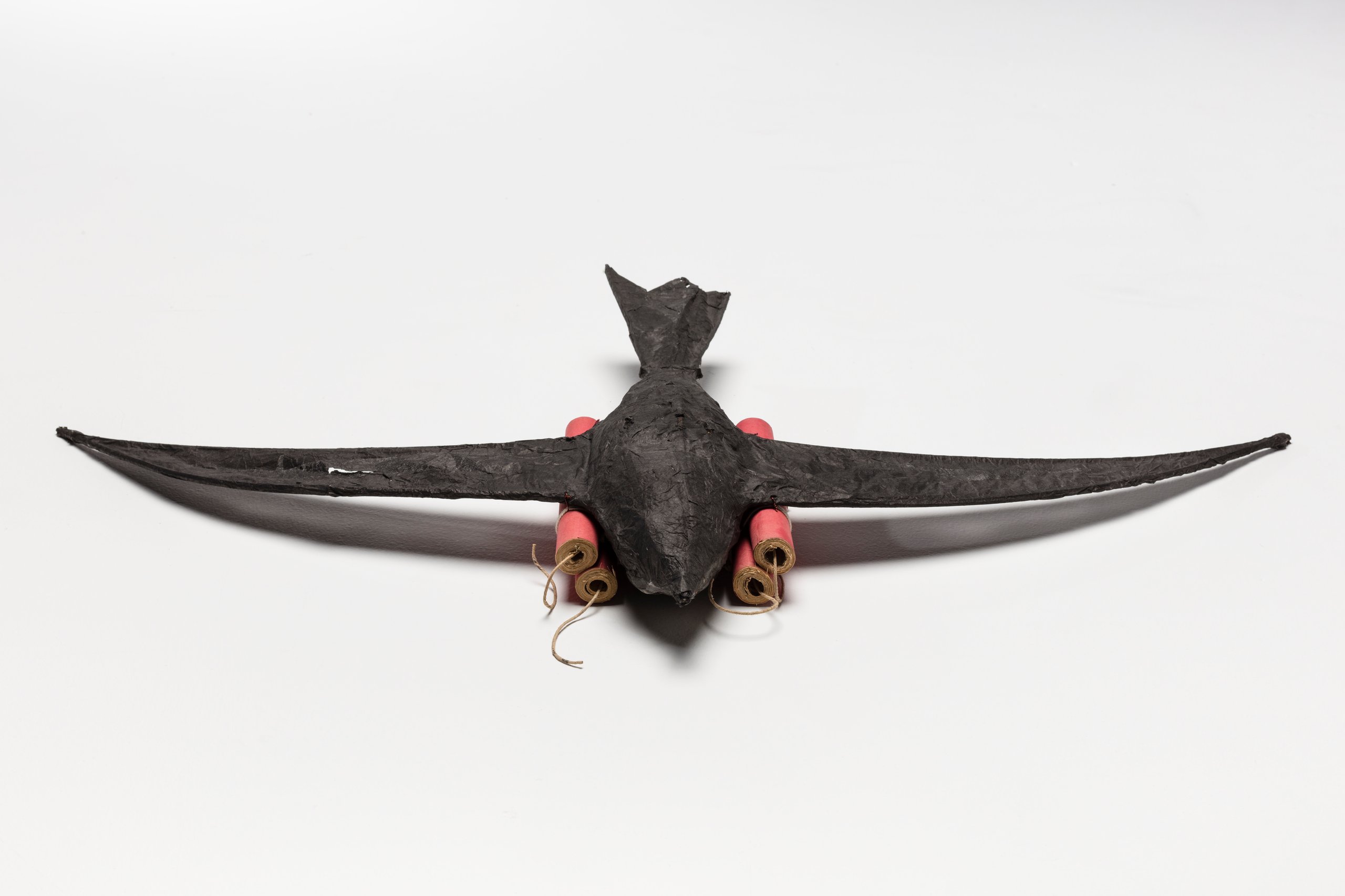 Rocket replica 'Flying Crow with God's Fire'