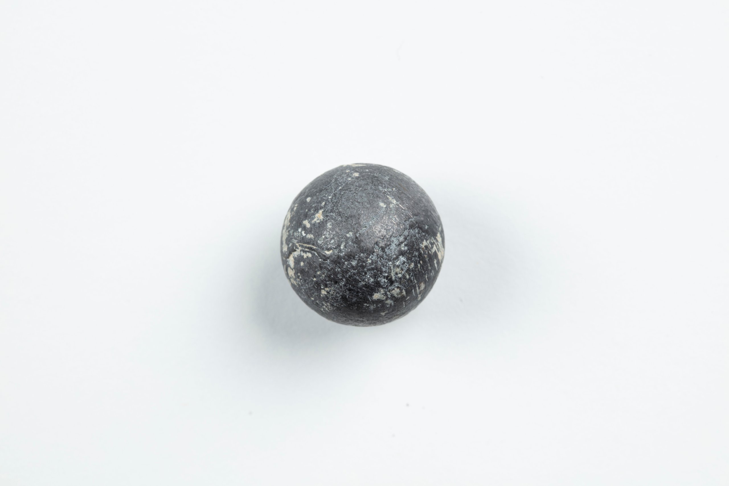 Spherical lead ball from a Potts & Hunt double barrelled carbine