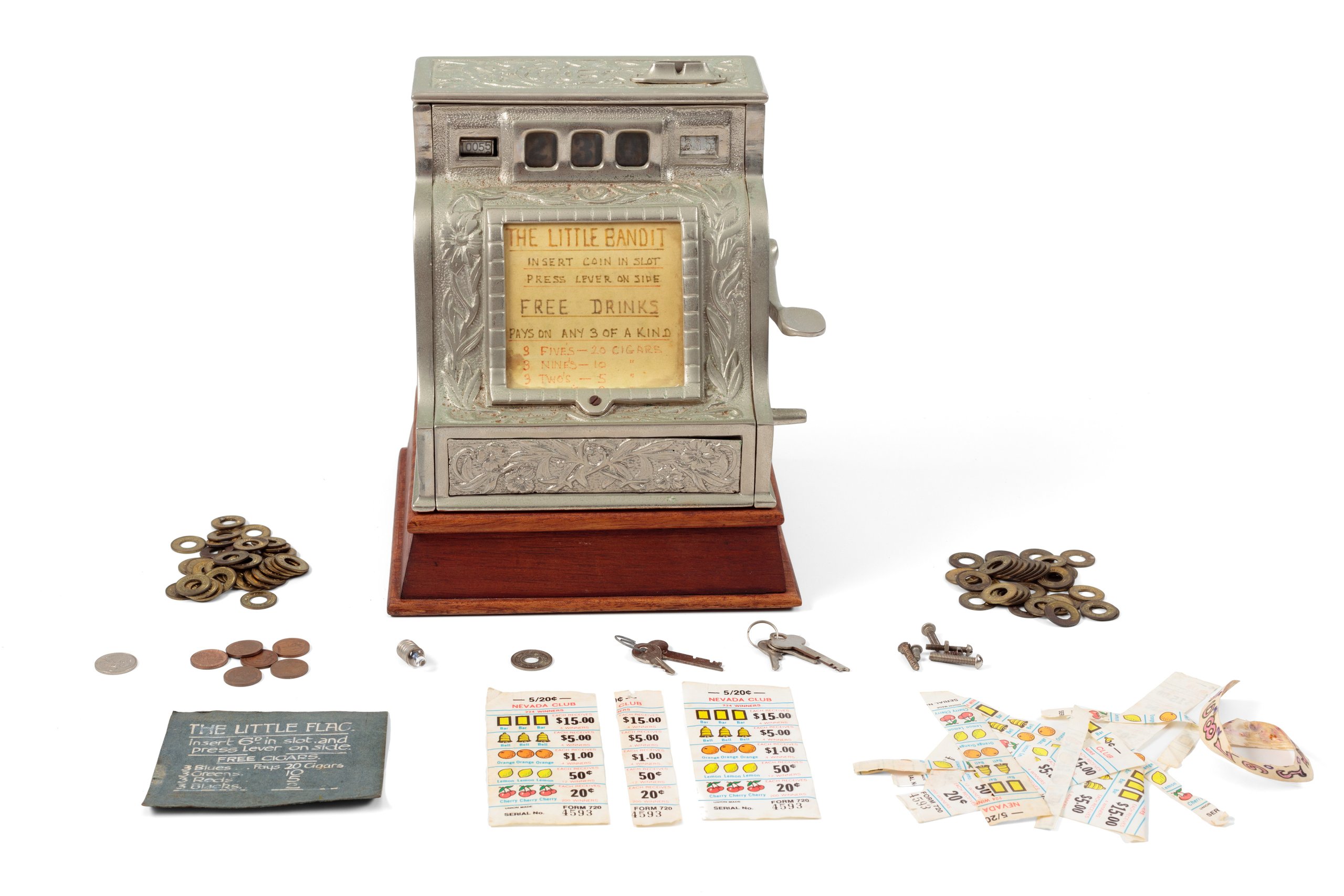'The Little Bandit' poker machine by Caille Bros