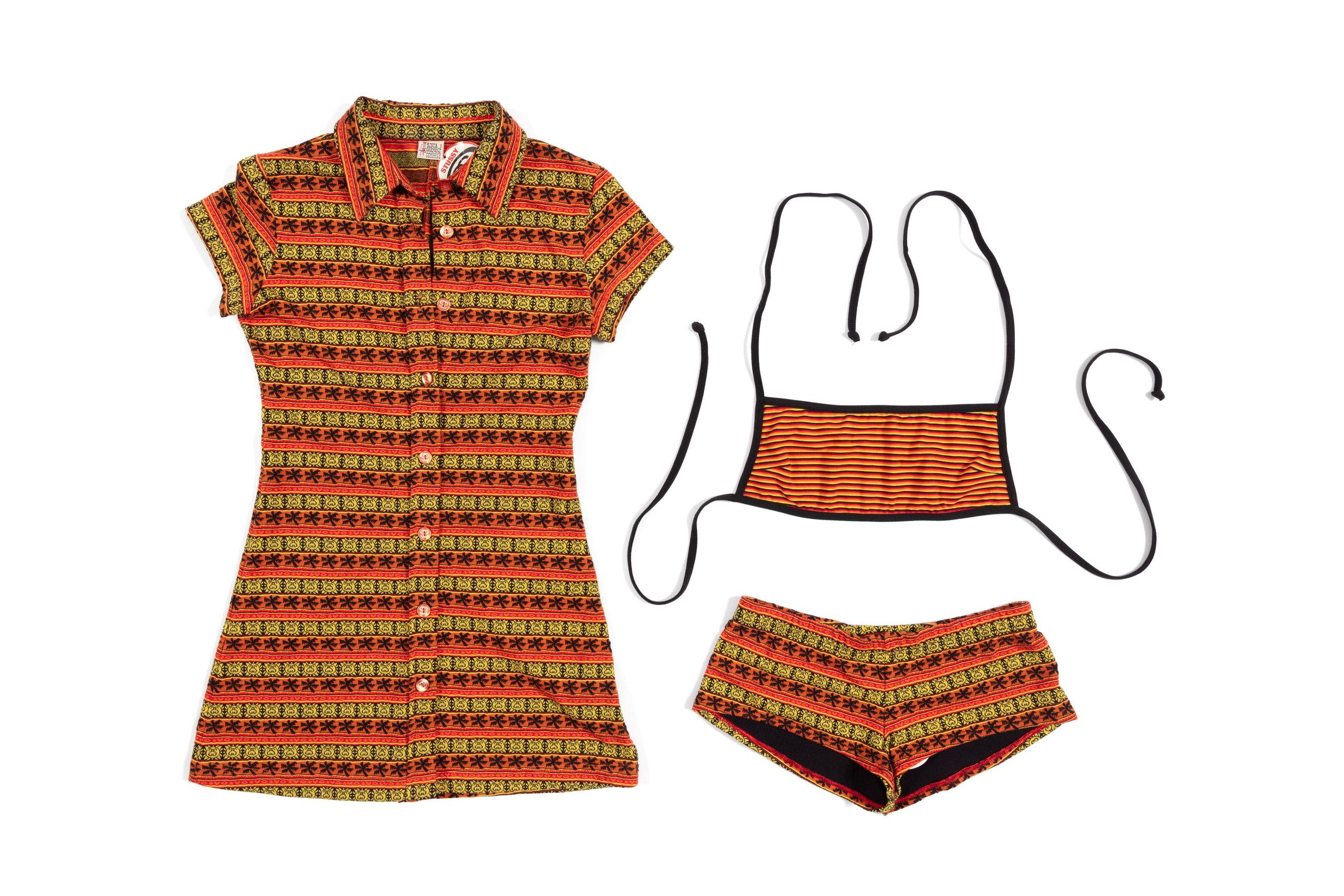 'Sista Sunset' outfit designed by Sara Thorn for Stussy Sista