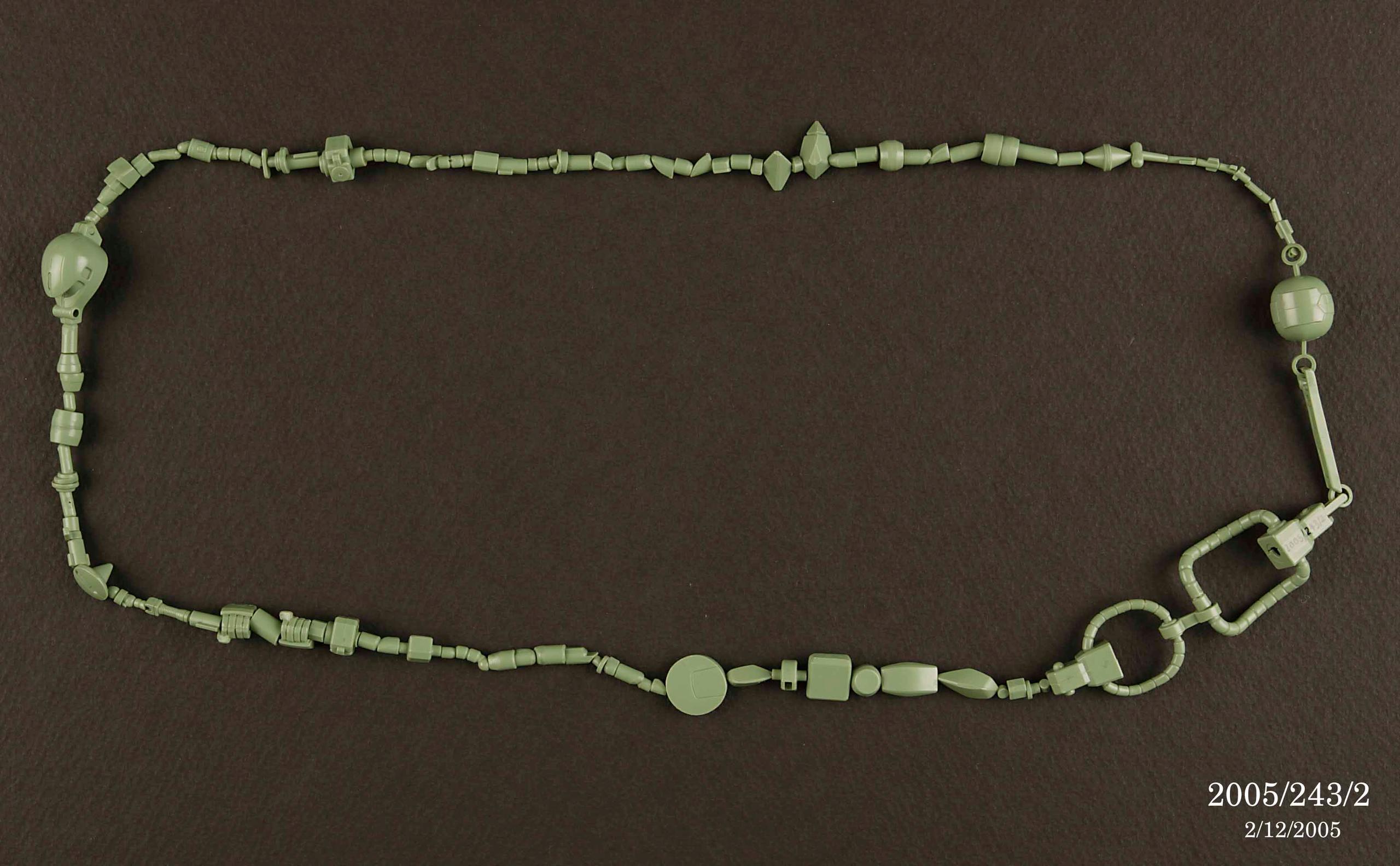 Powerhouse Collection - Plastic necklace by Mikiko Minewaki, 2005