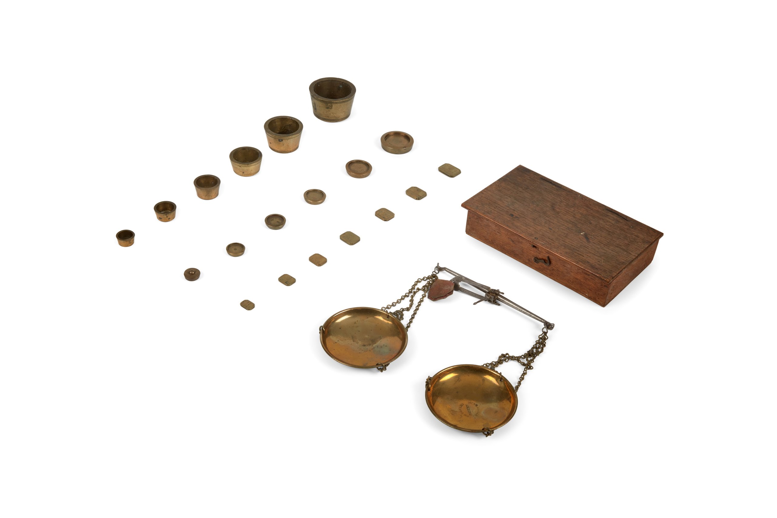 Gold discount weight set