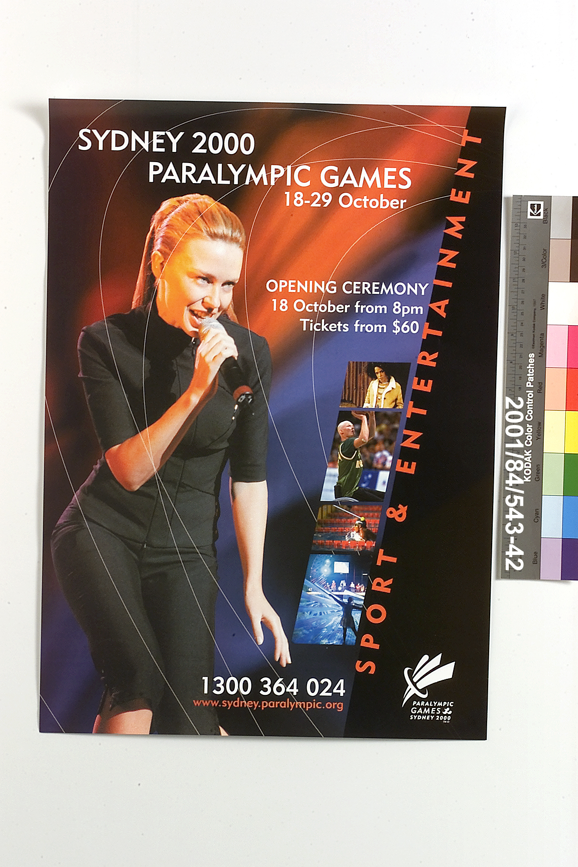 Collection of posters for the Sydney Paralympic Games