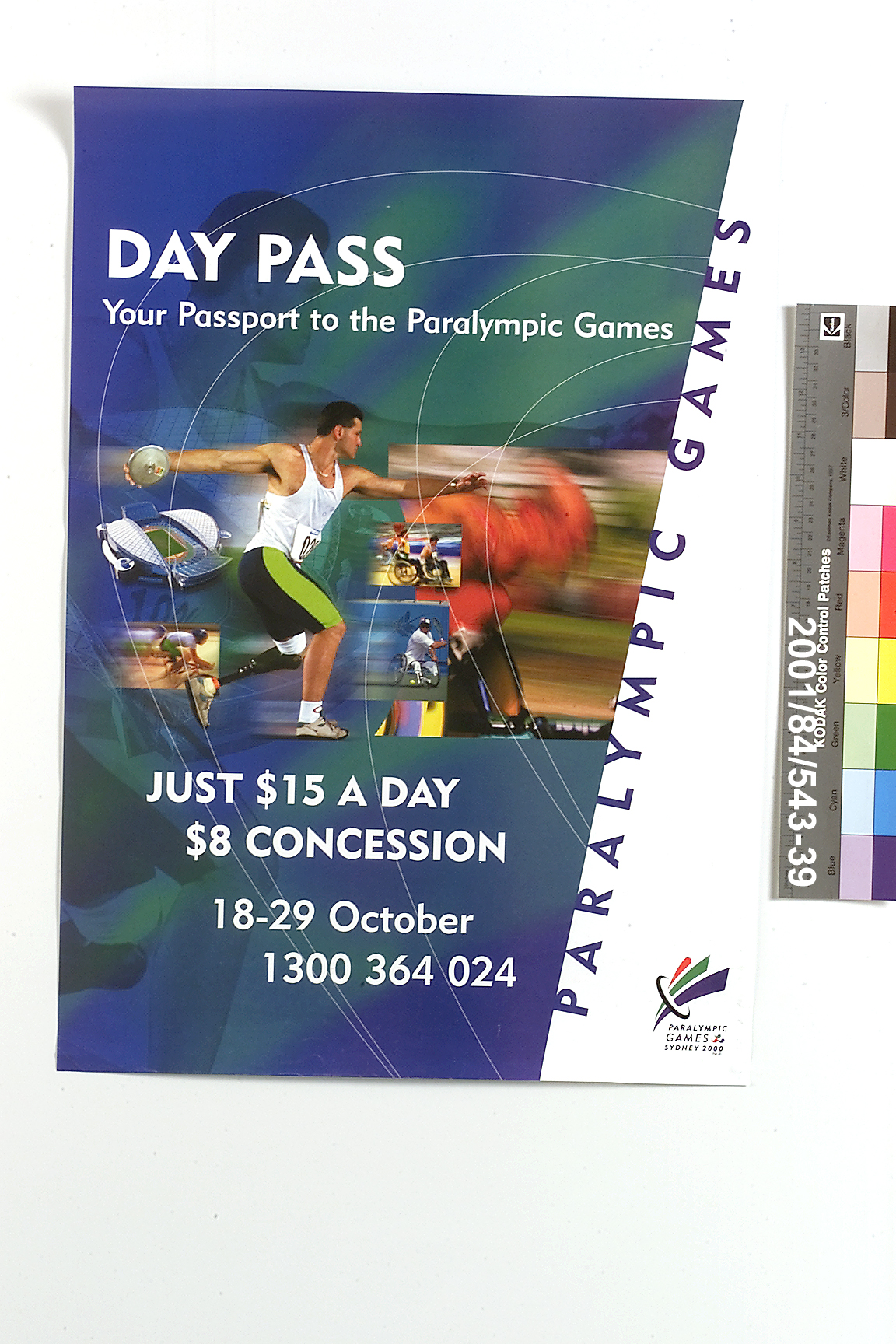 Collection of posters for the Sydney Paralympic Games