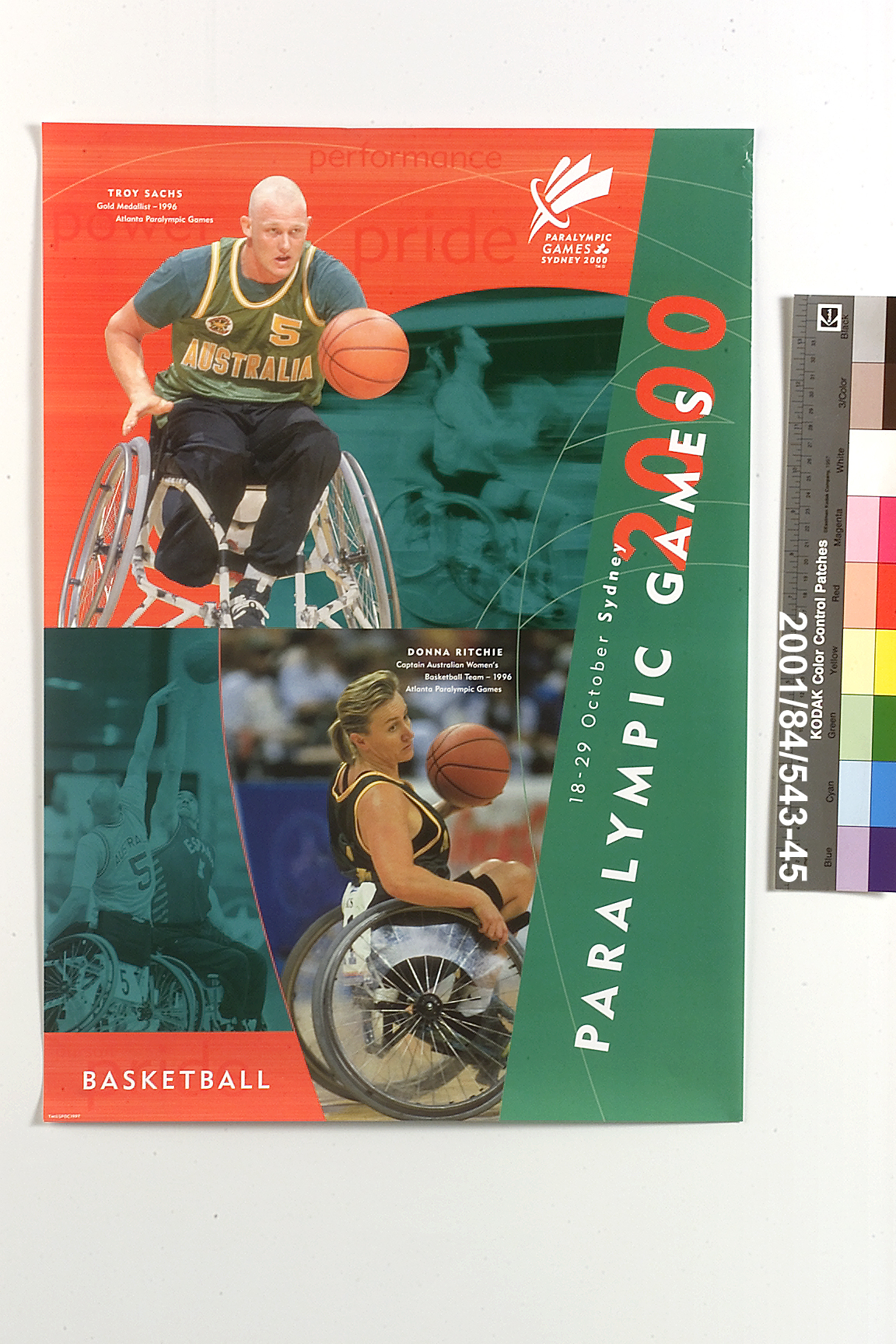 Collection of posters for the Sydney Paralympic Games