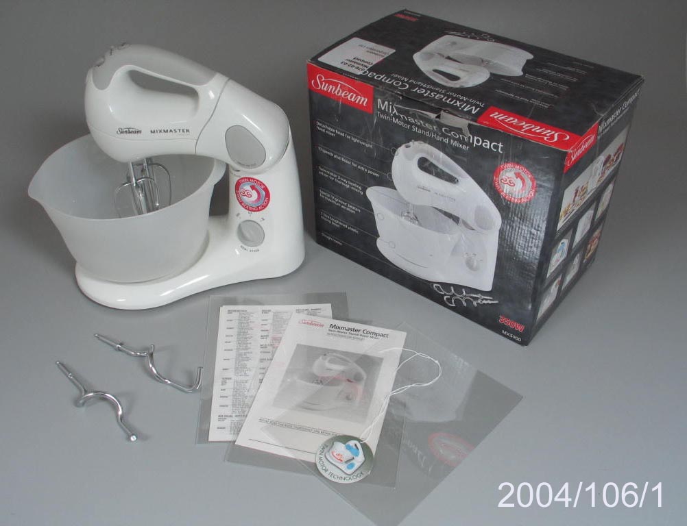Powerhouse Collection - Sunbeam 'Mixmaster Compact' food mixer and  accessories