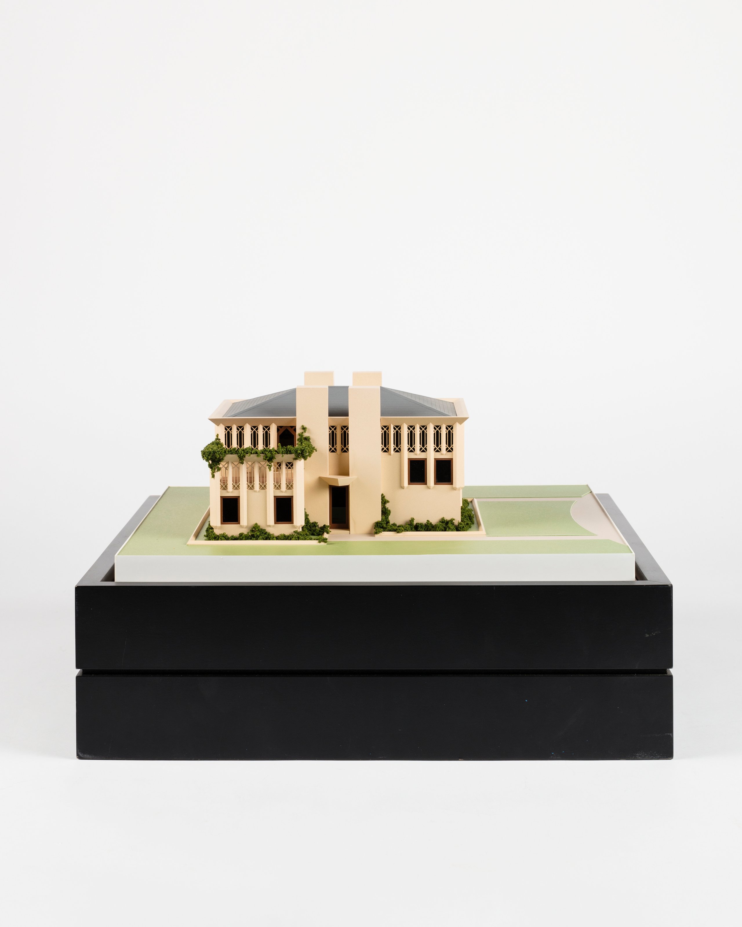 'Own House' architectural model designed by Marion Mahony and Walter Burley Griffin