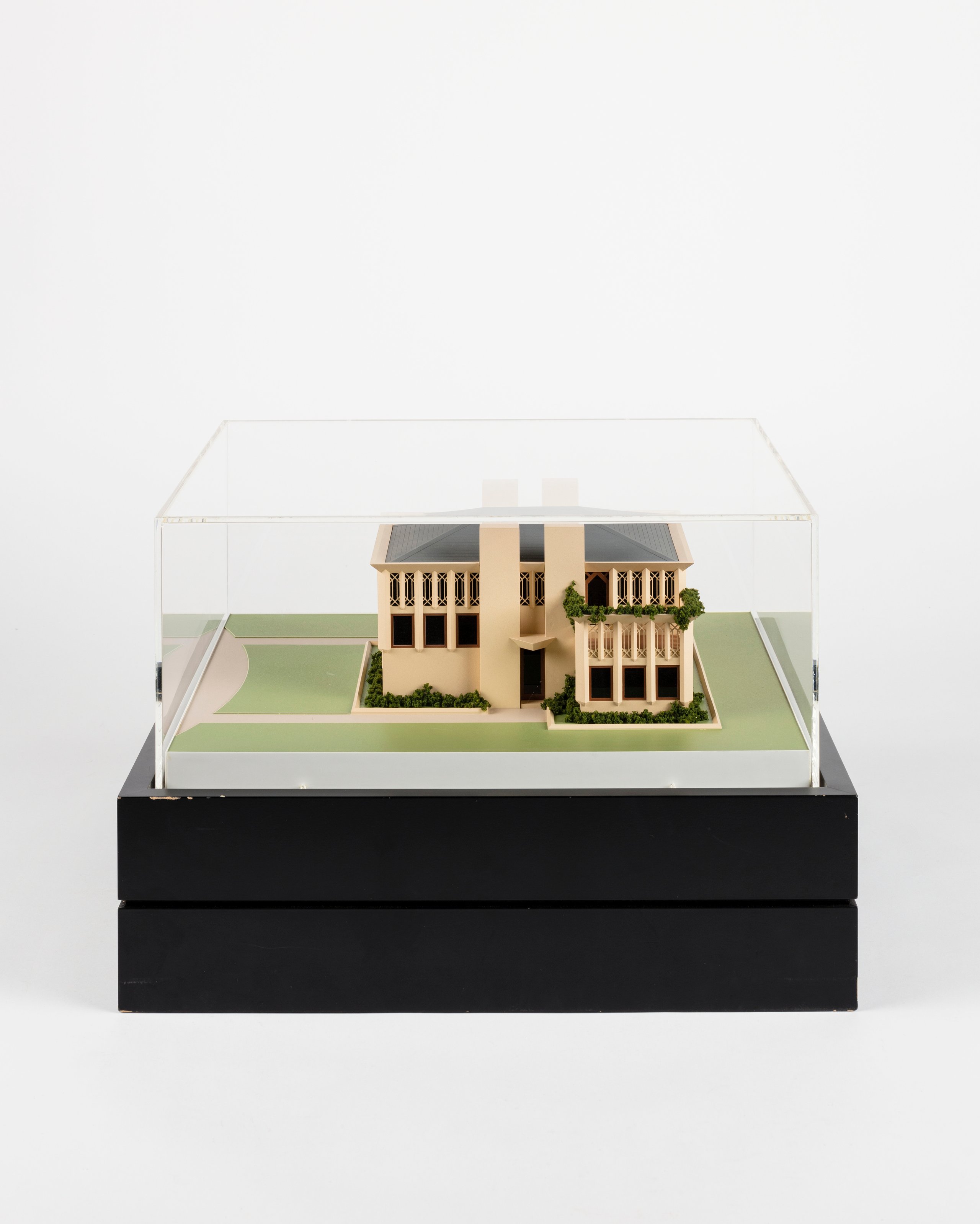 'Own House' architectural model designed by Marion Mahony and Walter Burley Griffin