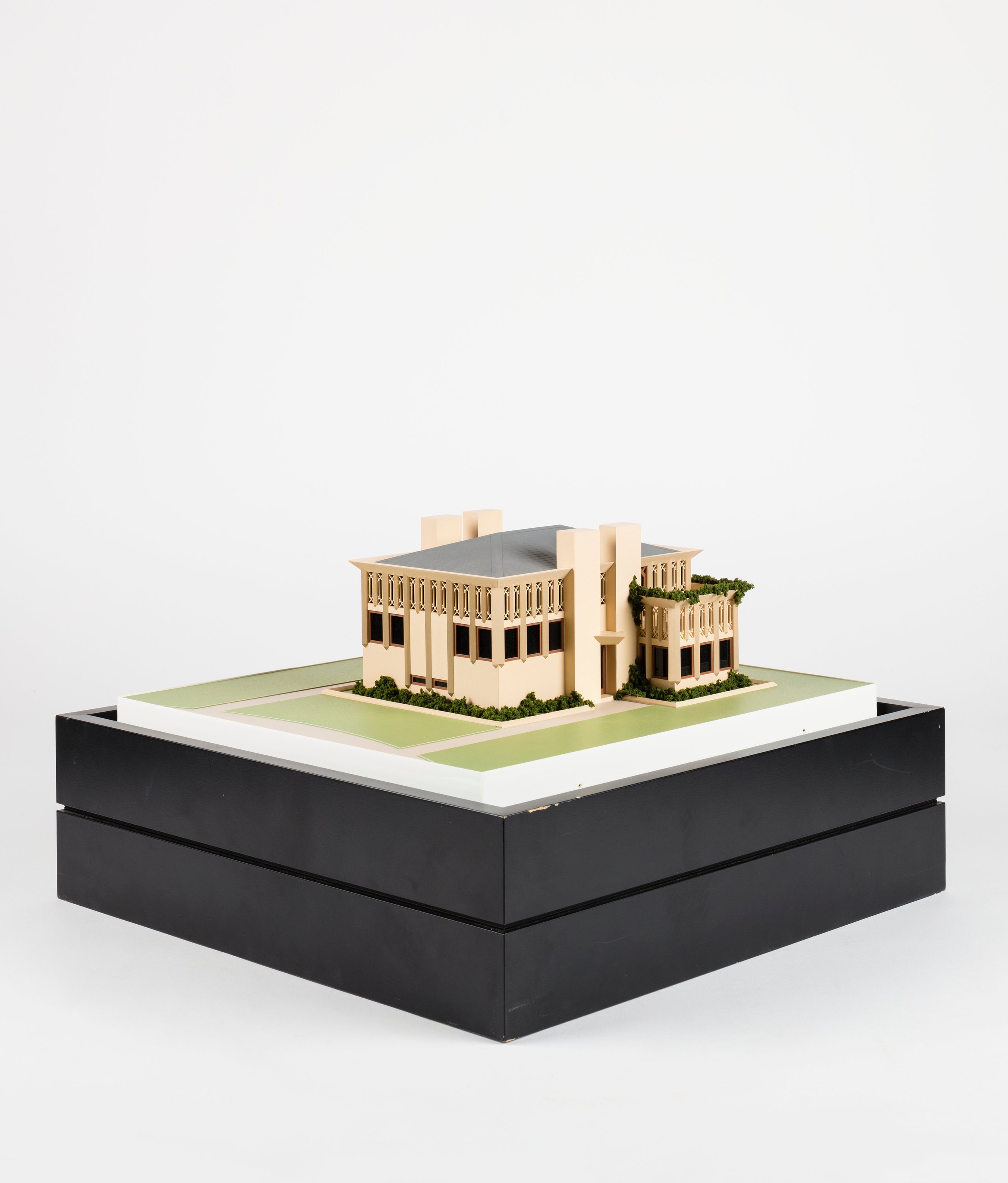 'Own House' architectural model designed by Marion Mahony and Walter Burley Griffin