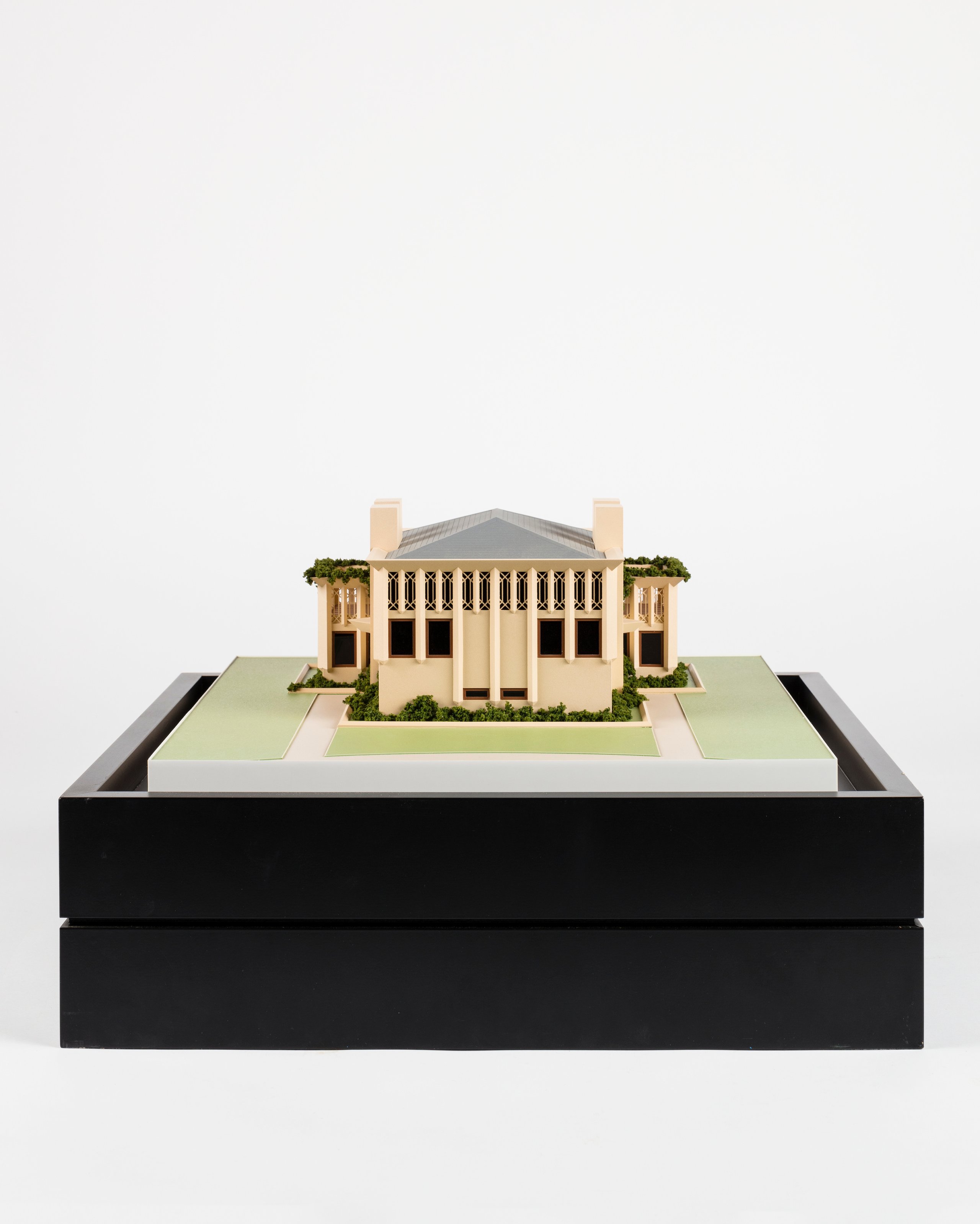 'Own House' architectural model designed by Marion Mahony and Walter Burley Griffin