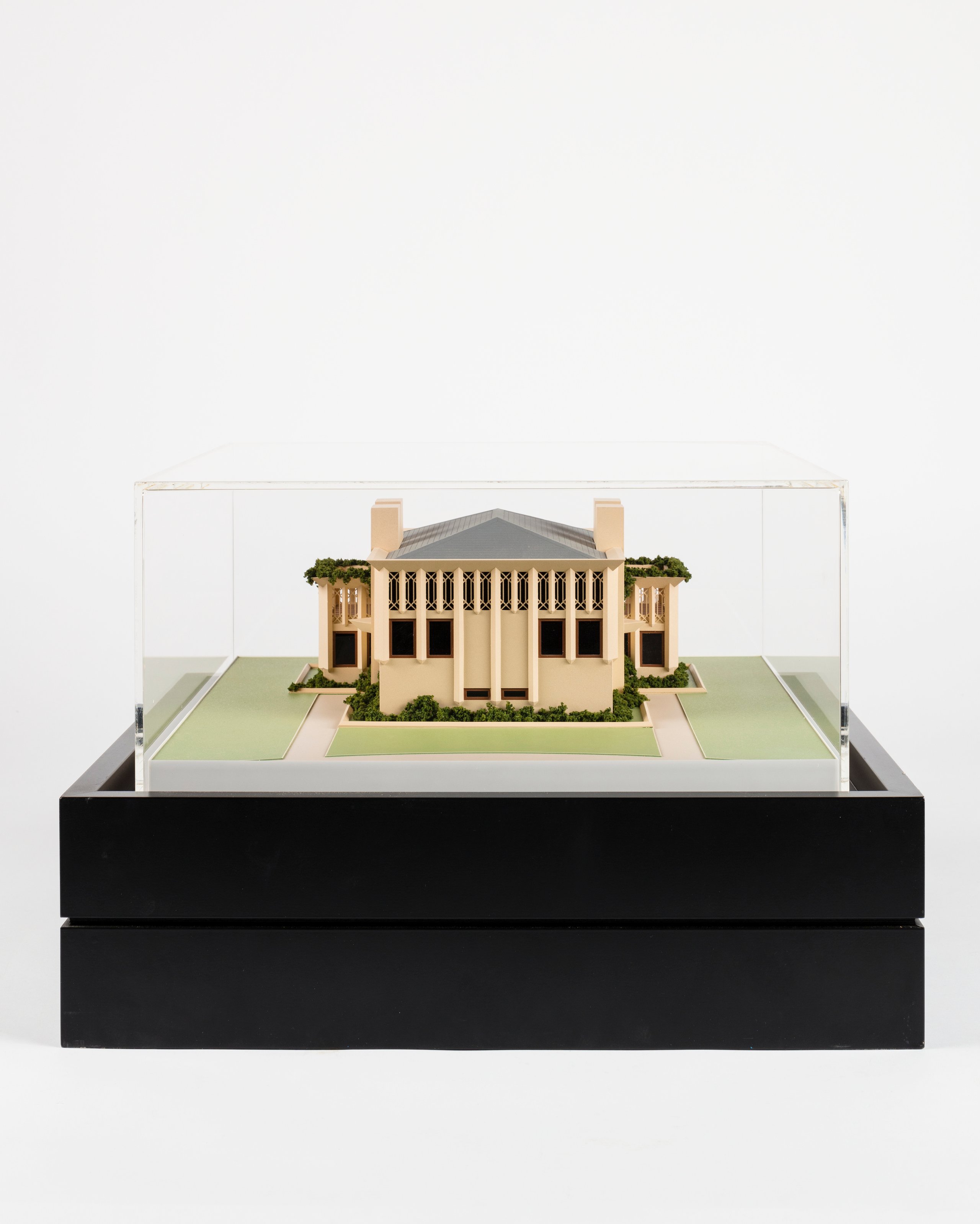 'Own House' architectural model designed by Marion Mahony and Walter Burley Griffin