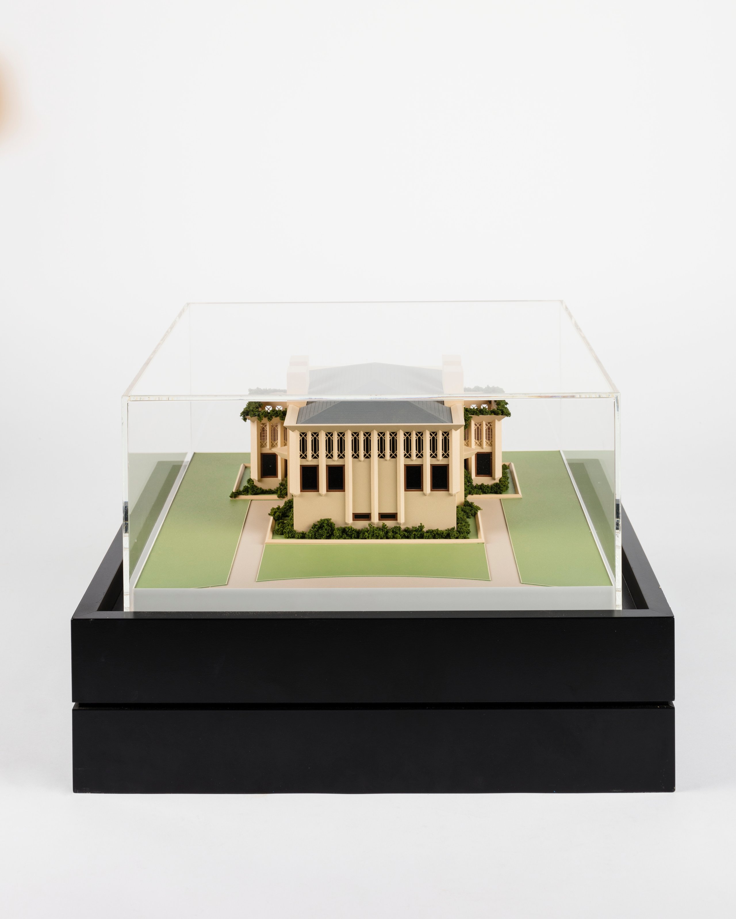 'Own House' architectural model designed by Marion Mahony and Walter Burley Griffin