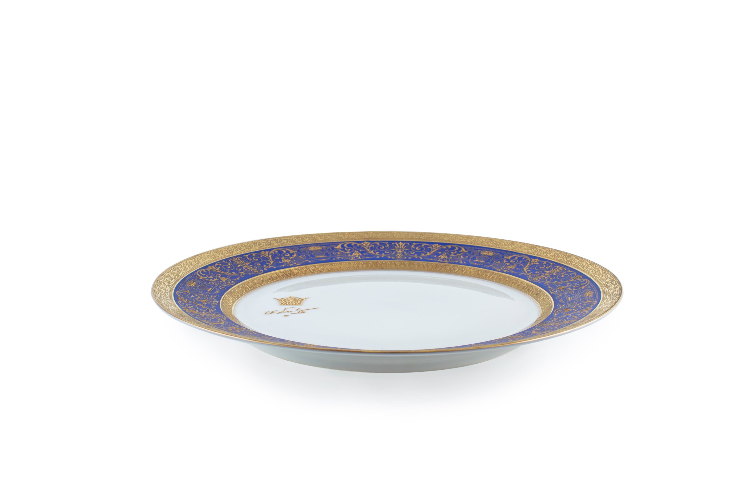 Porcelain plate بشقاب ملکه فرح دیبا