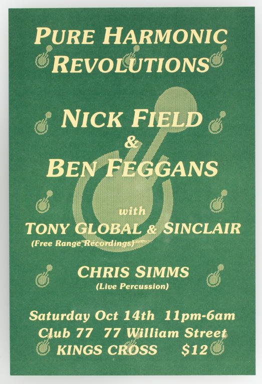 Flyer promoting 'Circles' dance party
