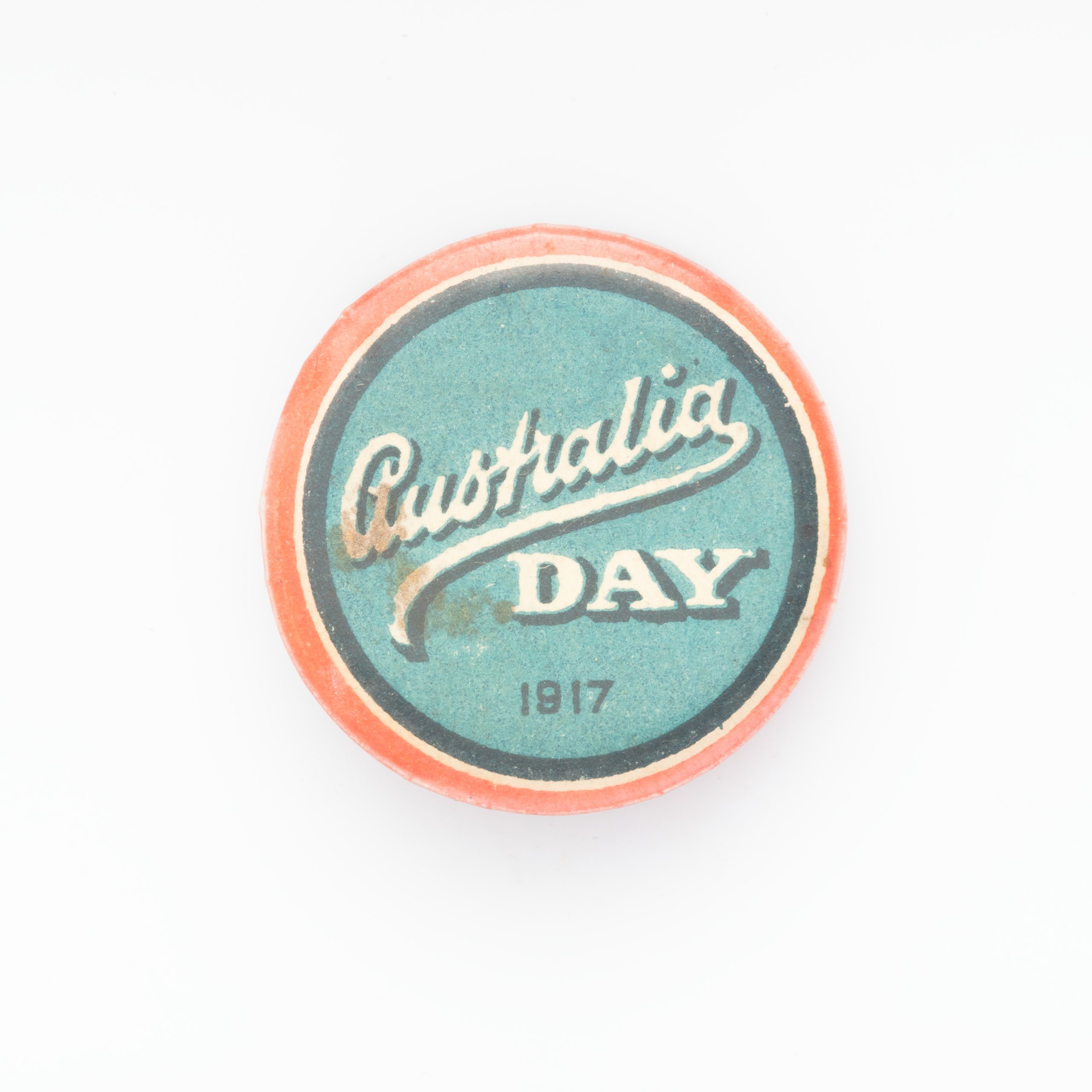 'Australia Day 1917' badge