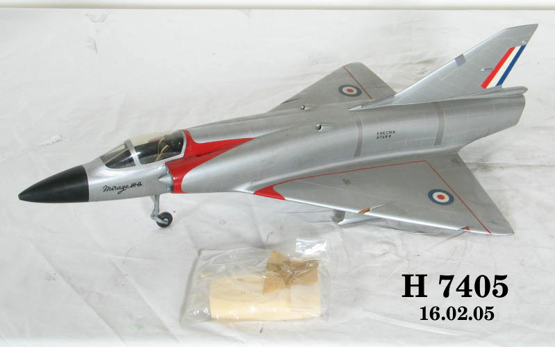 Aircraft model of the Dassault Mirage III-O