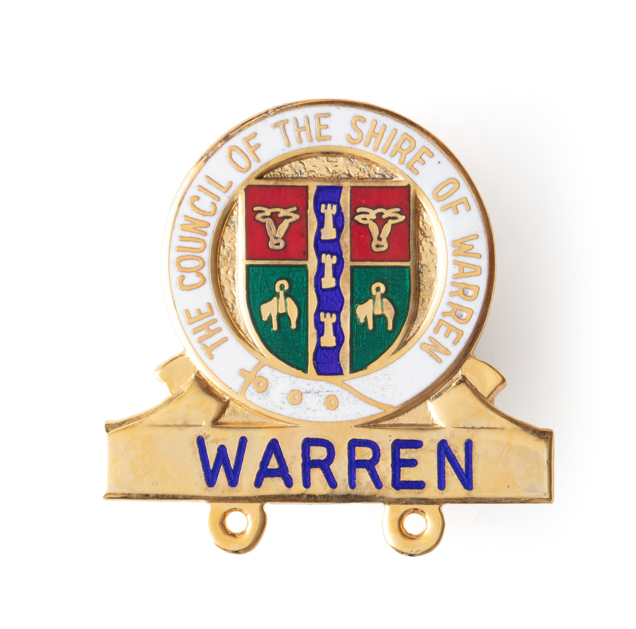 'Warren' council badge