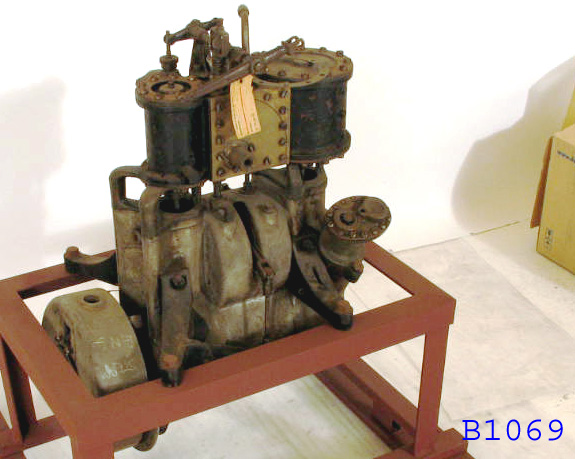 Steam automobile engine made by White Brothers