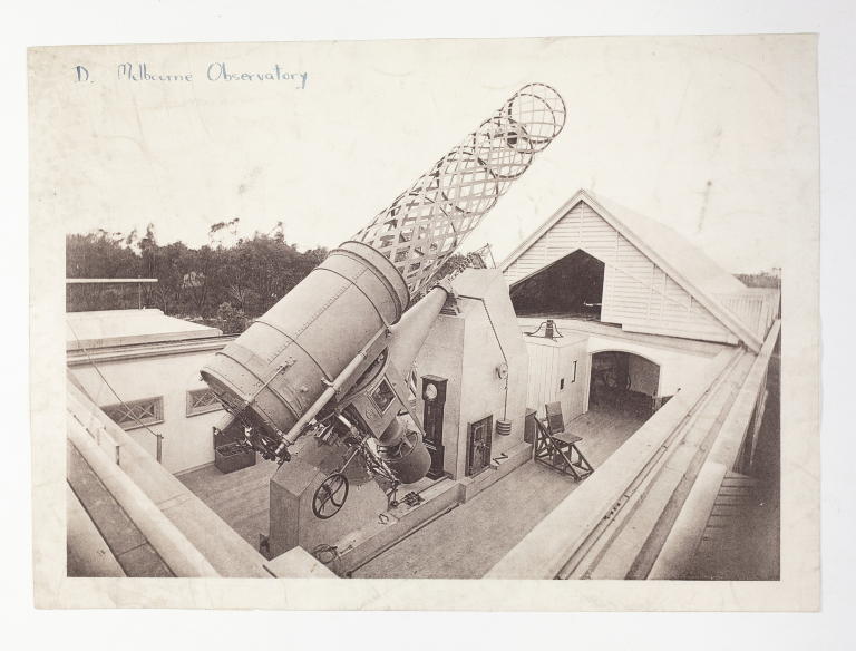 Photograph of Great Melbourne Equitorial telescope