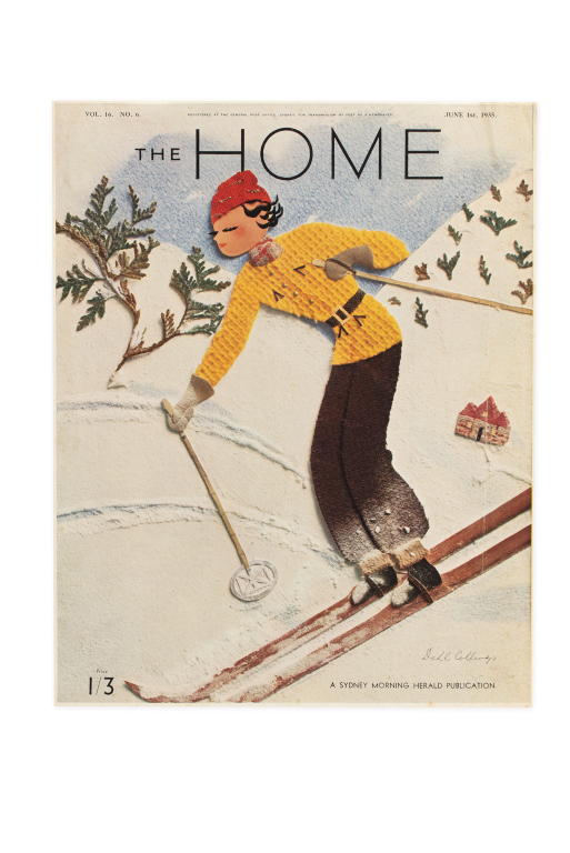 The Home magazine cover designed by Dahl Collings