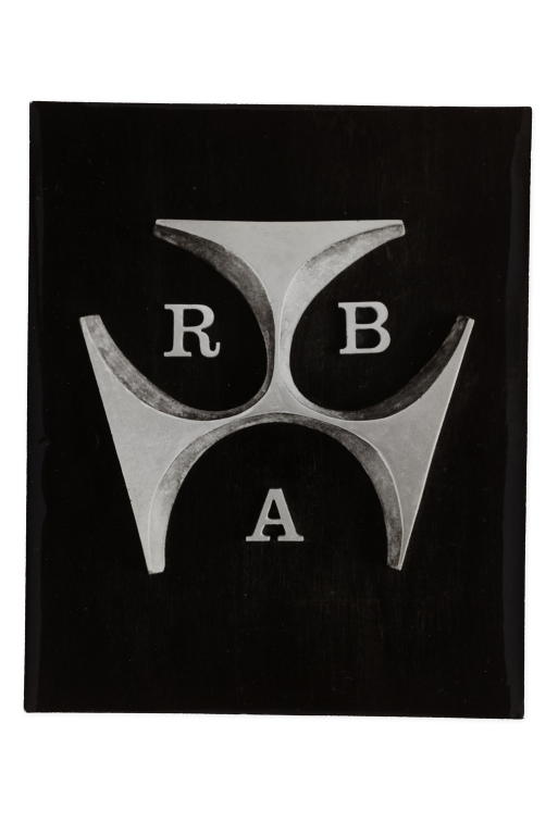 Photograph of RBA symbol designed by Gordon Andrews