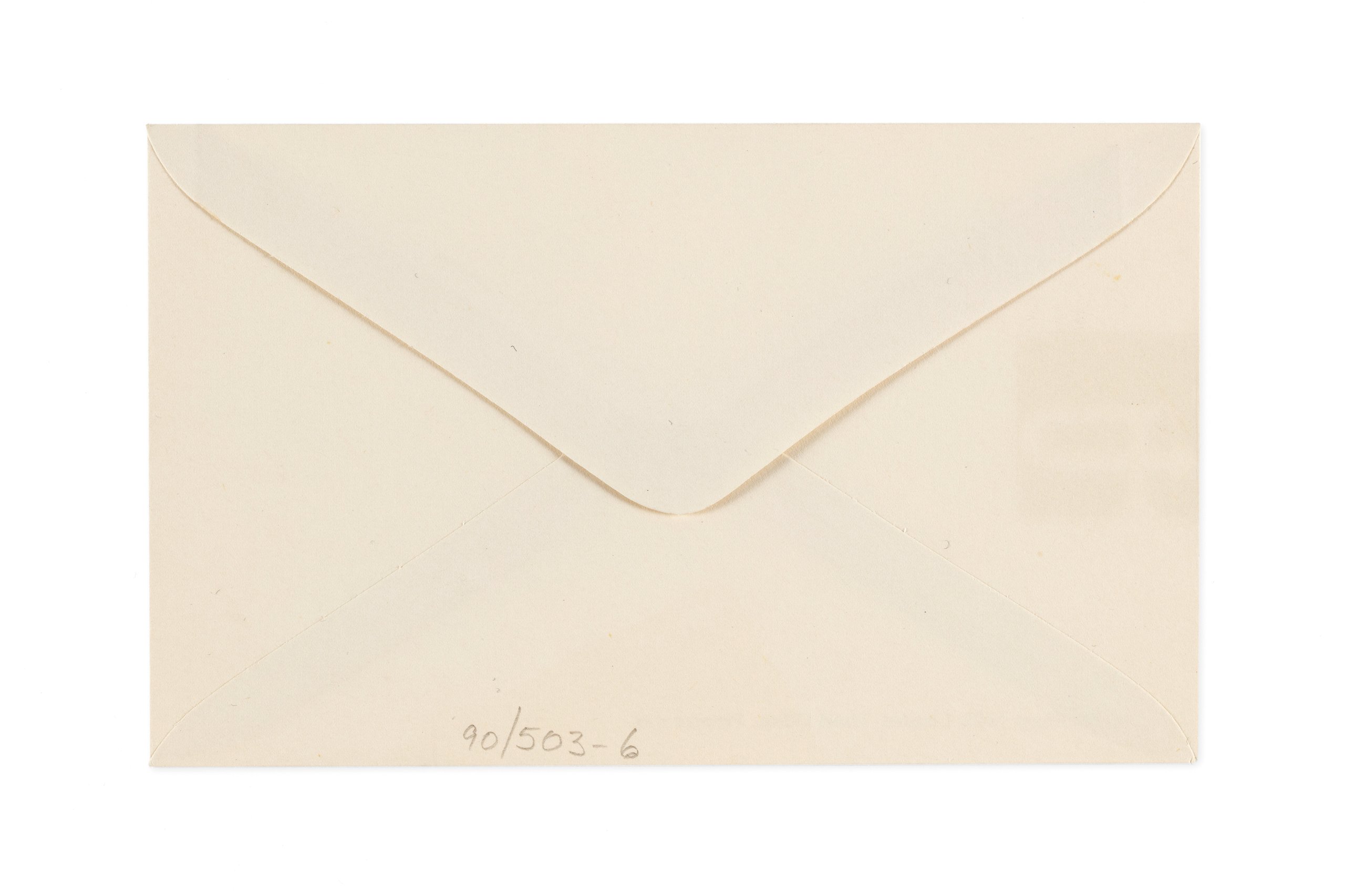Pioneer Sugar Mills envelope designed by Alistair Morrison