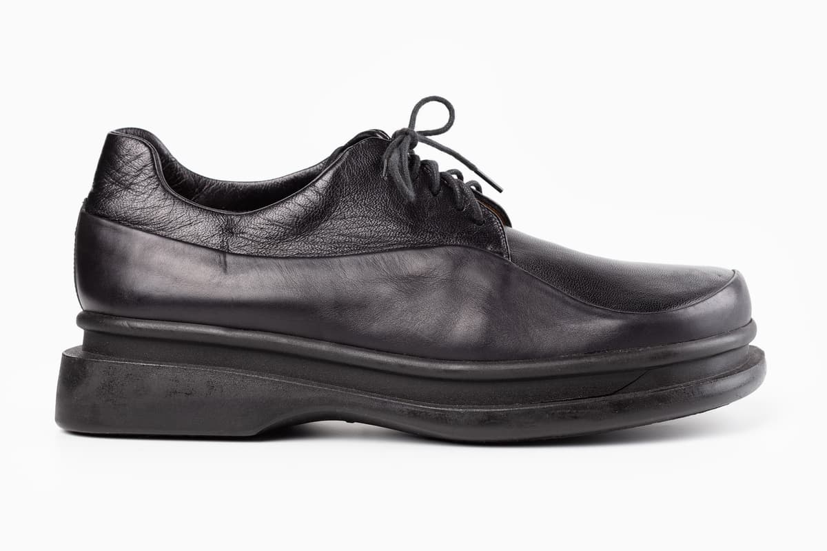 Powerhouse Collection - Pair of mens shoes by Issey Miyake, c. 1995