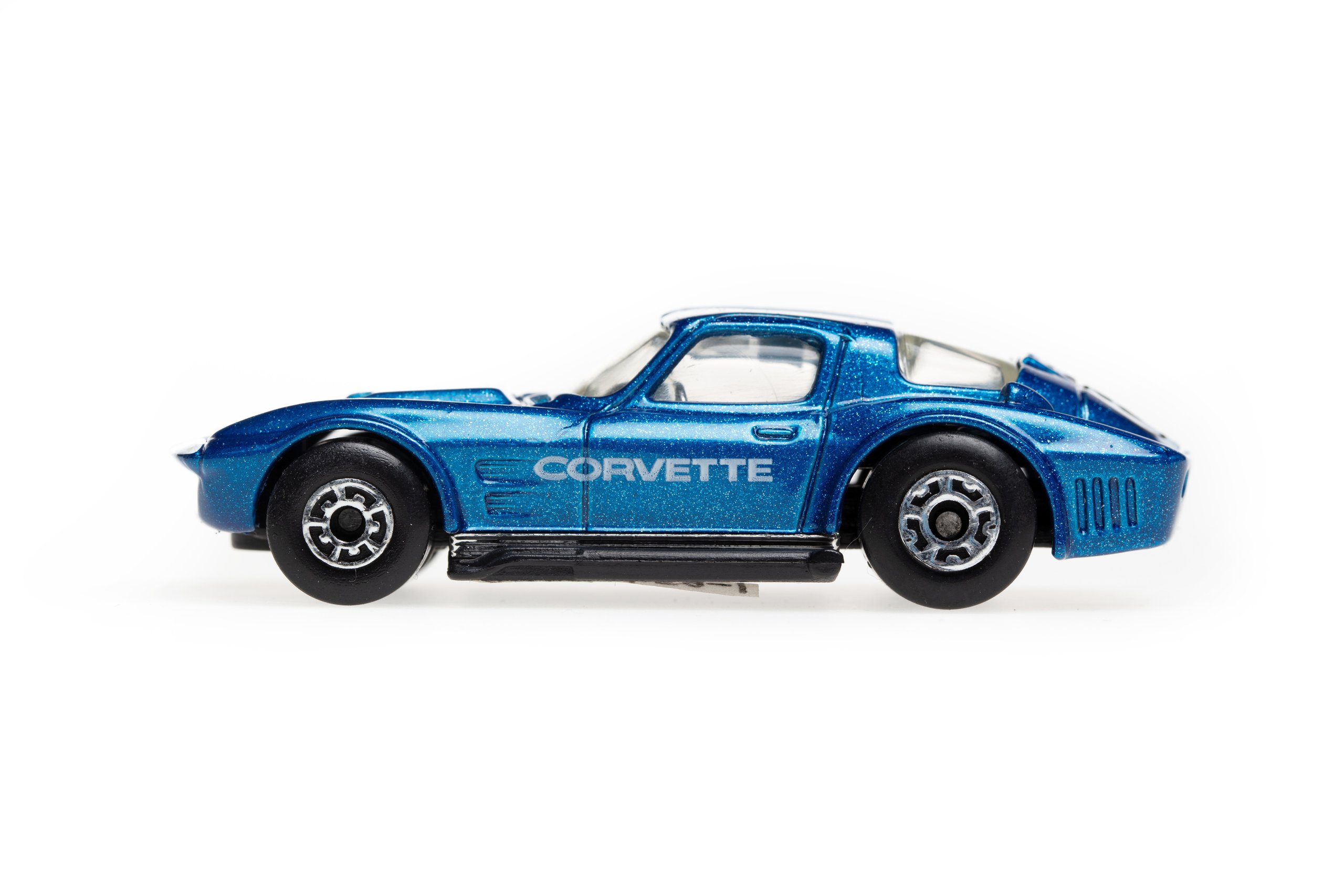 Powerhouse Collection Matchbox Corvette Grand Sport toy racing car and packaging